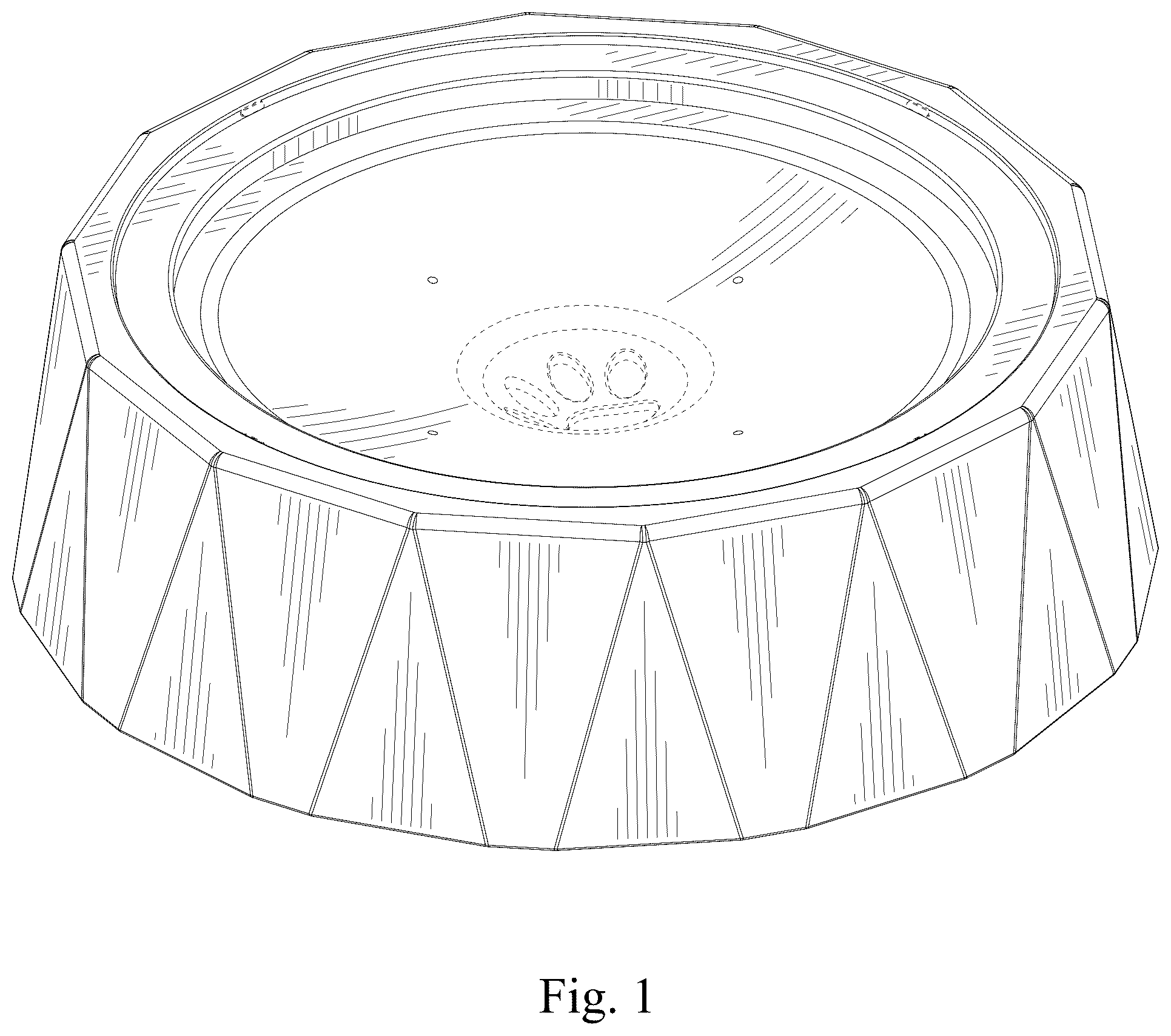 Patent USD1076262 Figure 1 – Pet bowl