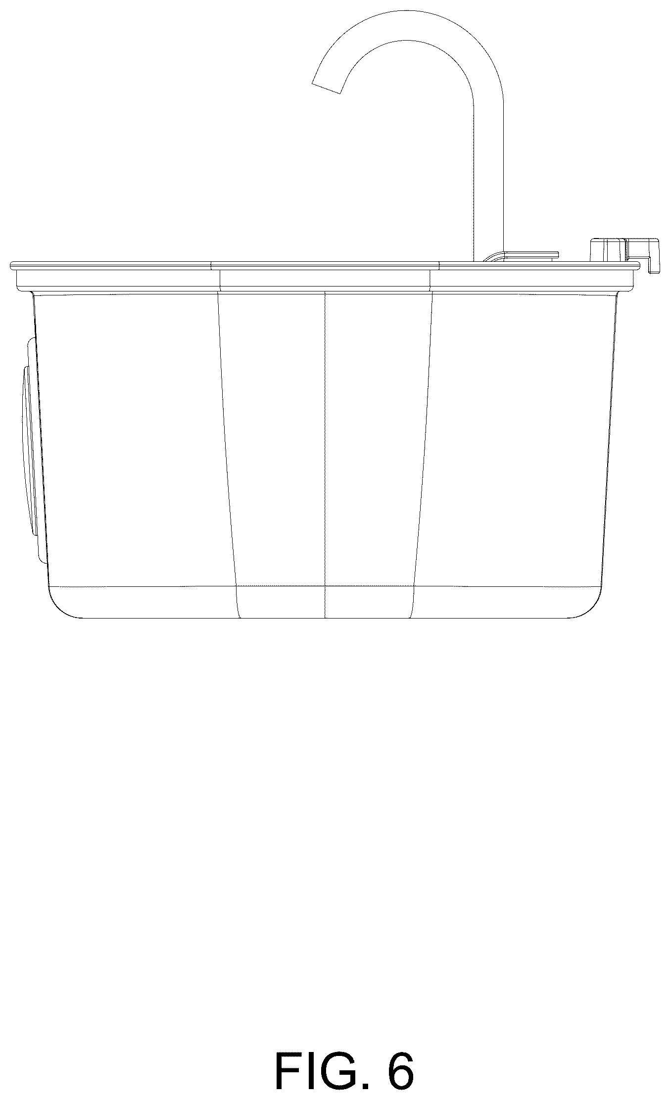 Patent USD1076263 Figure 6 – Pet waterer