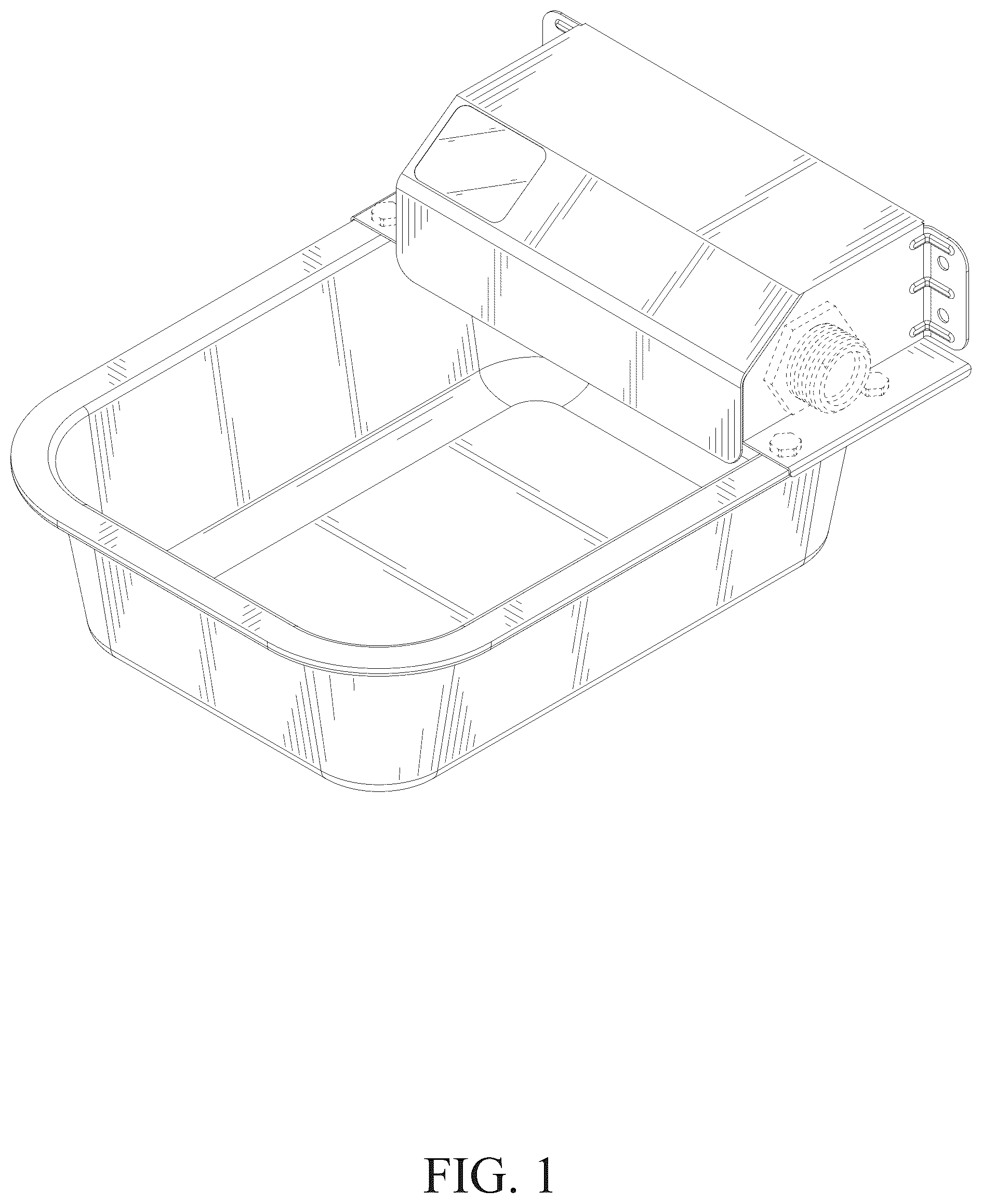 Patent USD1076265 Figure 1 – Water dispenser for pets