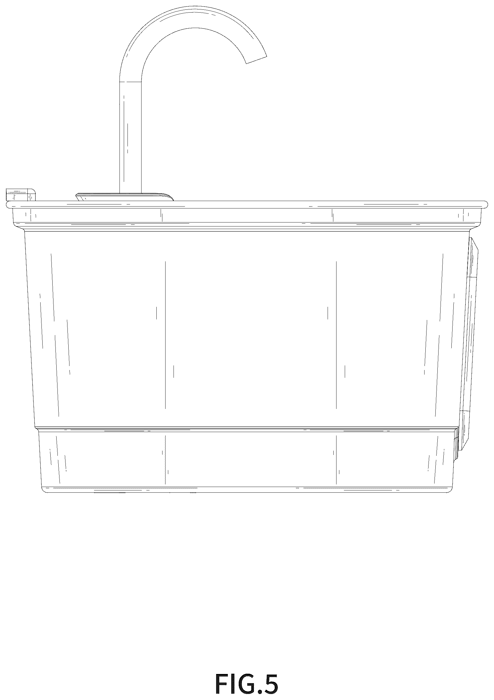 Patent USD1076266 Figure 5 – Pet water dispenser