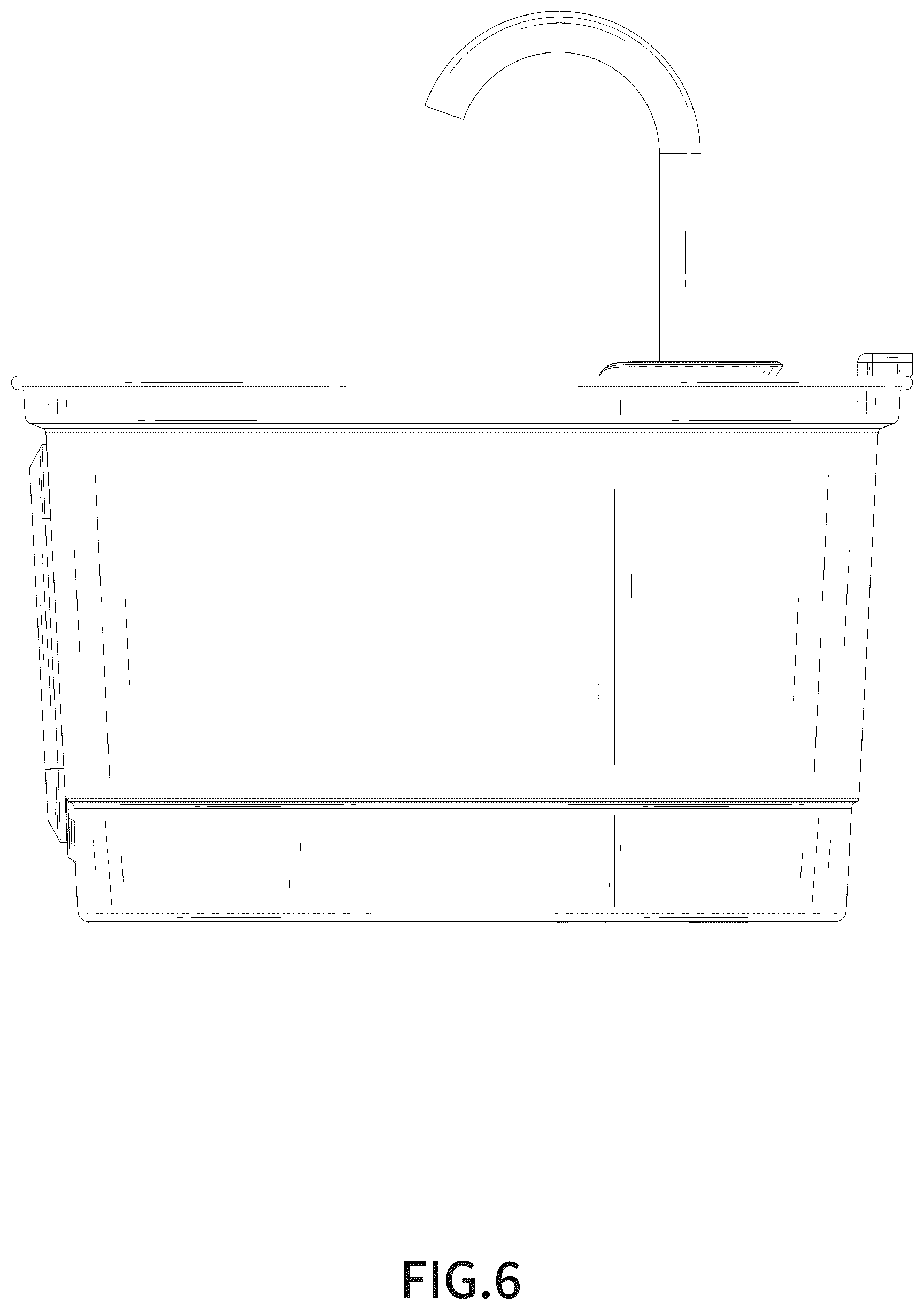 Patent USD1076266 Figure 6 – Pet water dispenser