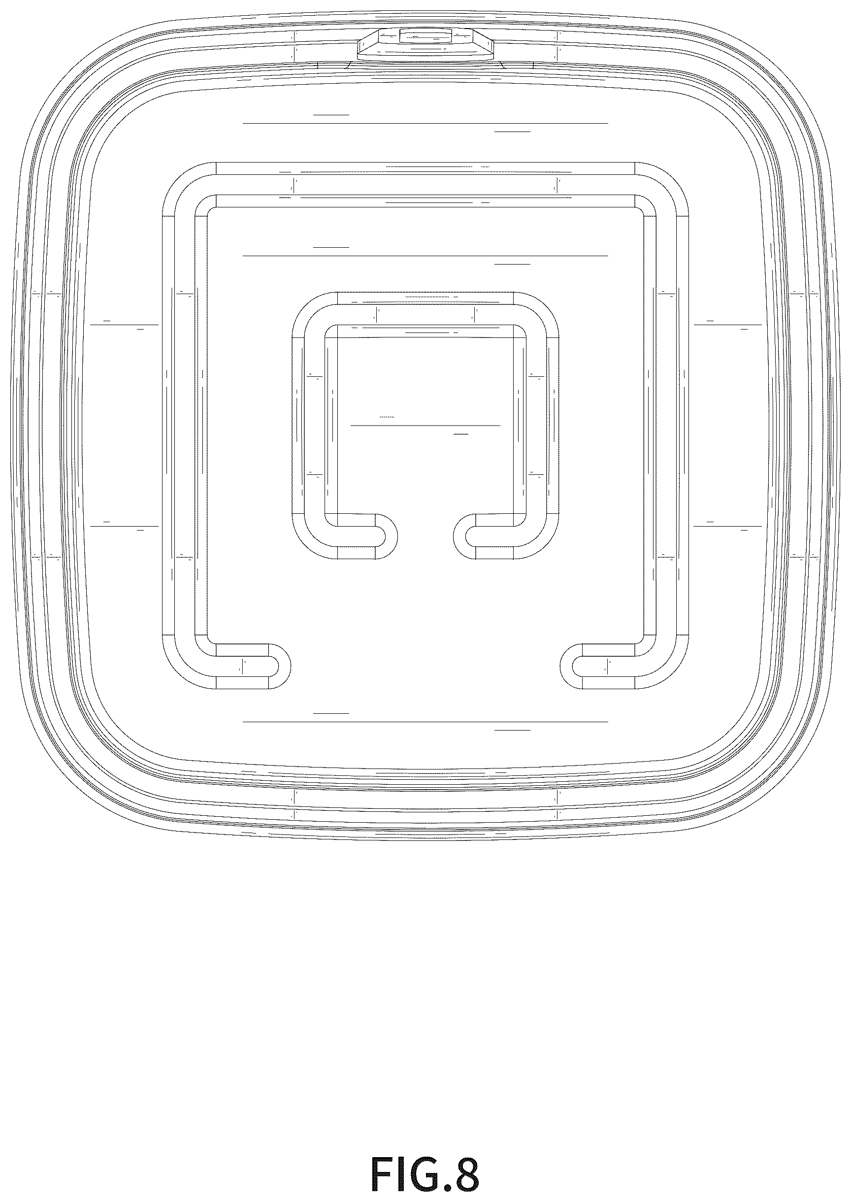 Patent USD1076266 Figure 8 – Pet water dispenser