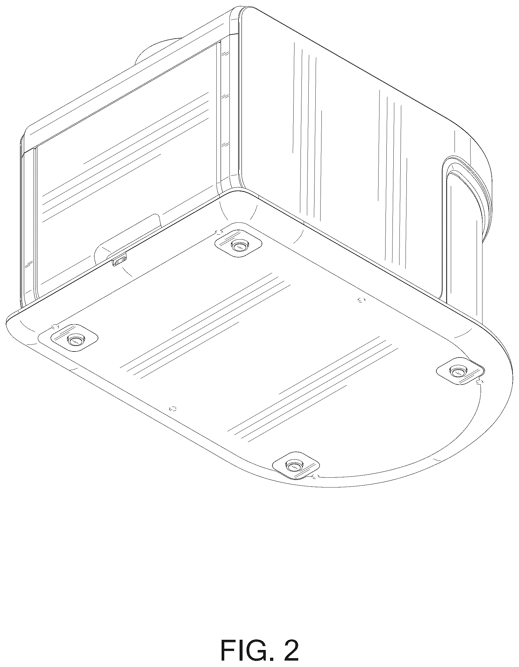 Patent USD1076267 Figure 2 – Pet water fountain
