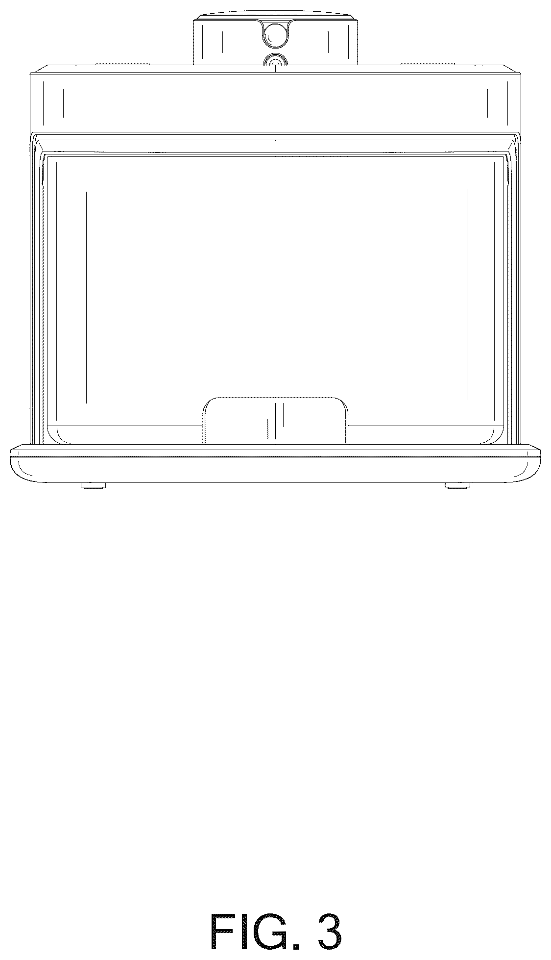 Patent USD1076267 Figure 3 – Pet water fountain