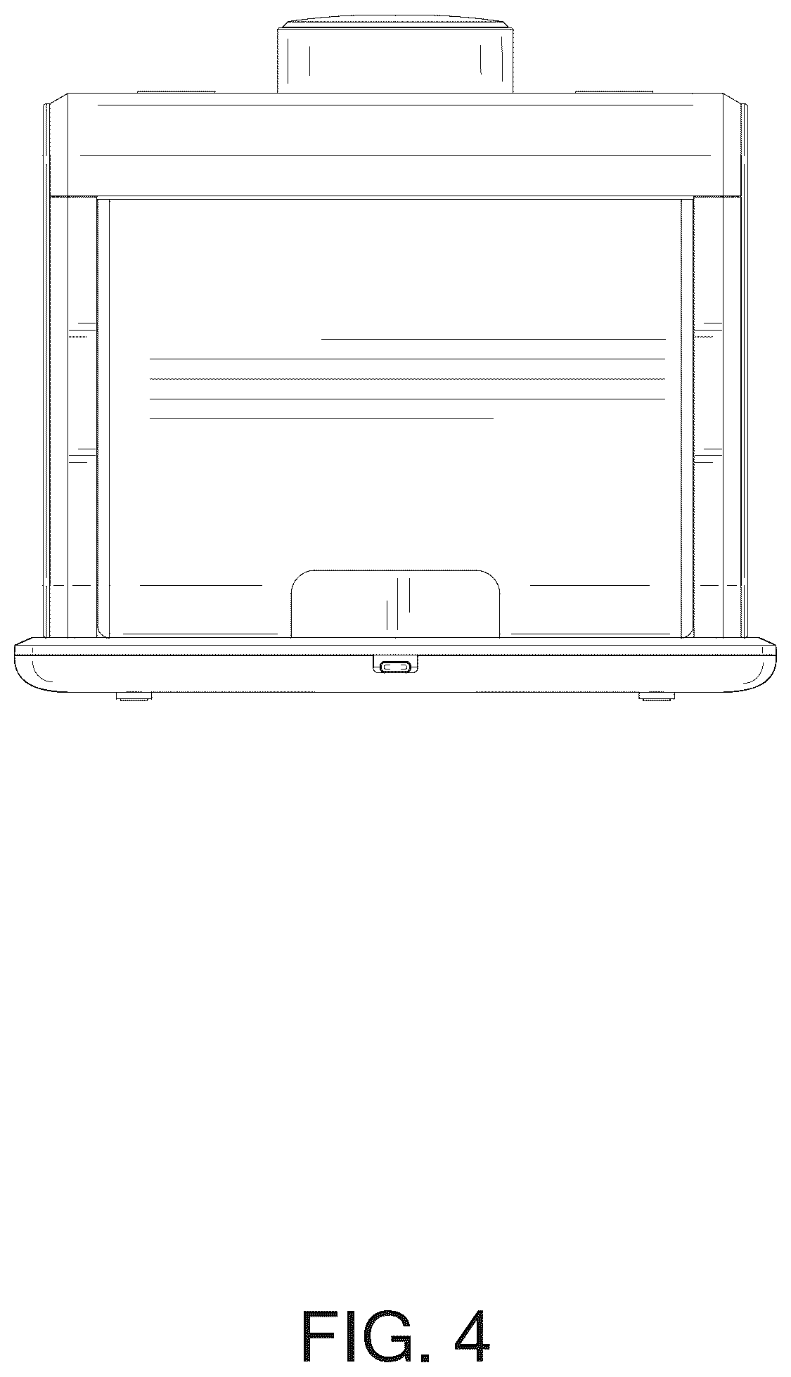 Patent USD1076267 Figure 4 – Pet water fountain