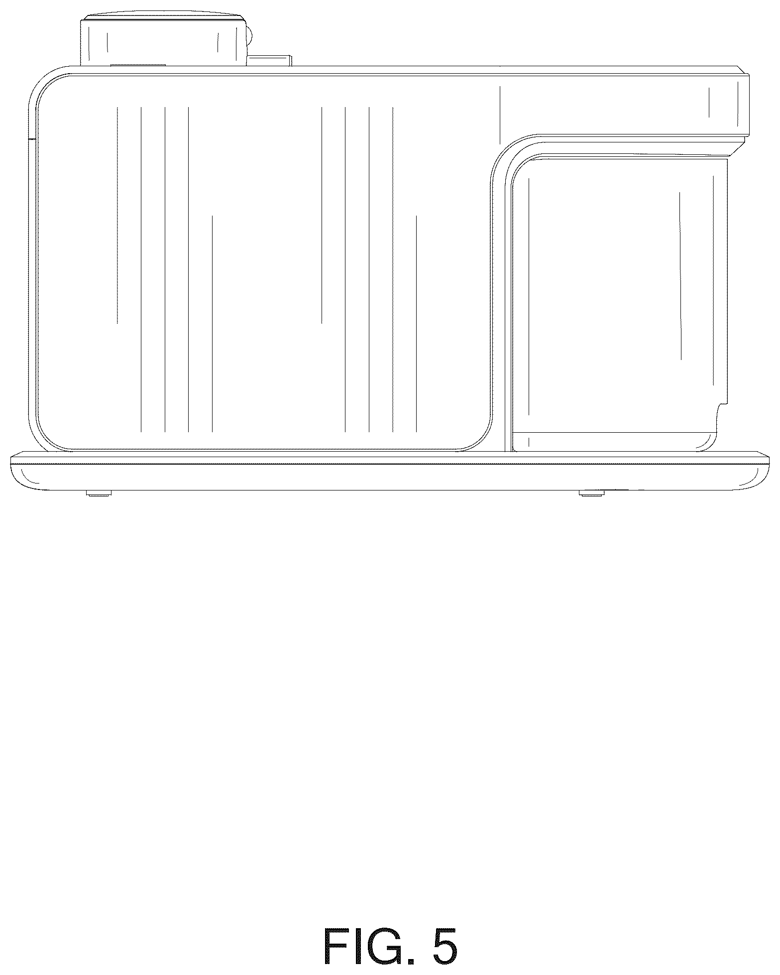 Patent USD1076267 Figure 5 – Pet water fountain
