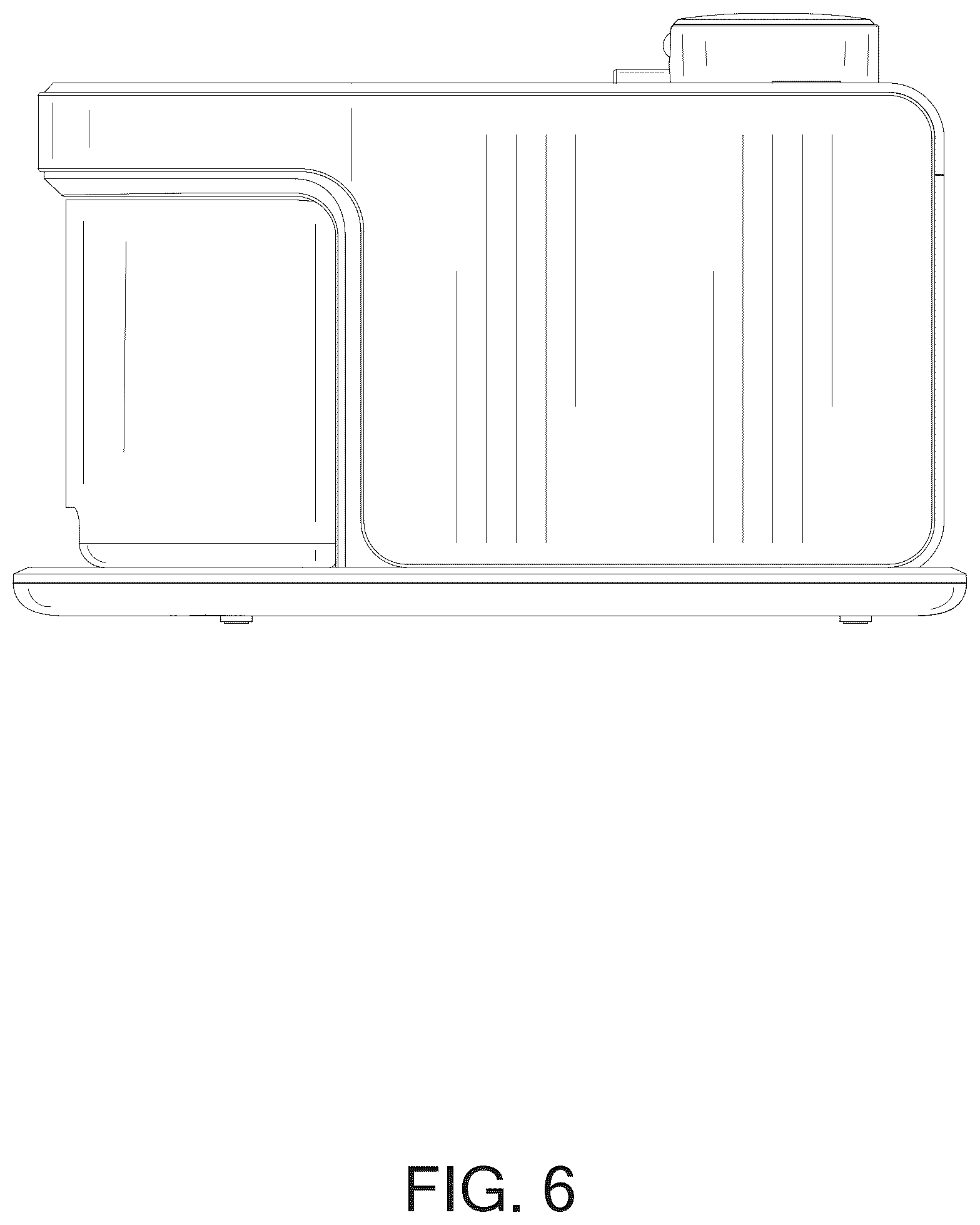Patent USD1076267 Figure 6 – Pet water fountain
