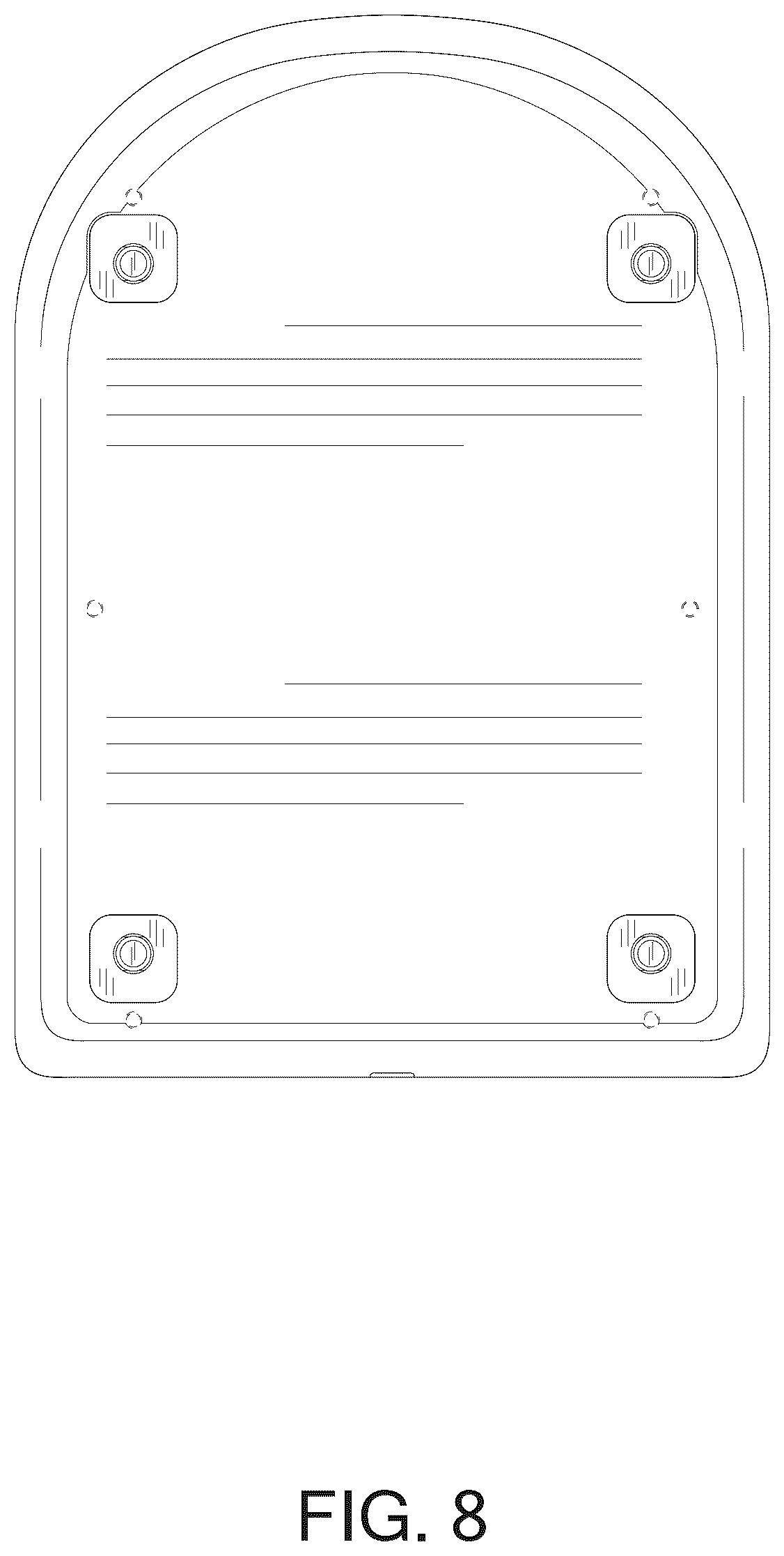 Patent USD1076267 Figure 8 – Pet water fountain