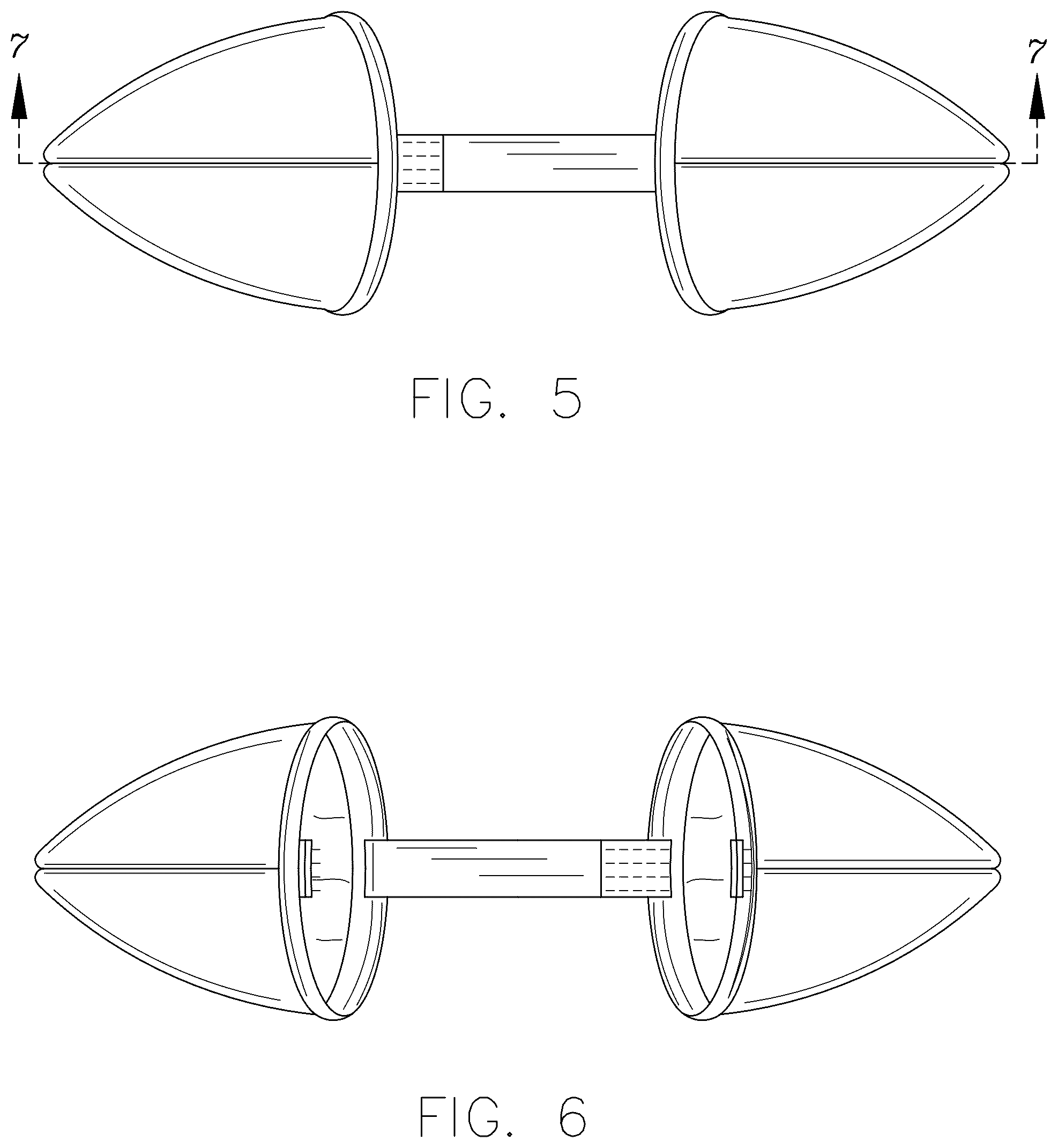 Patent USD1076268 Figure 5 – Protective ear covering for animals