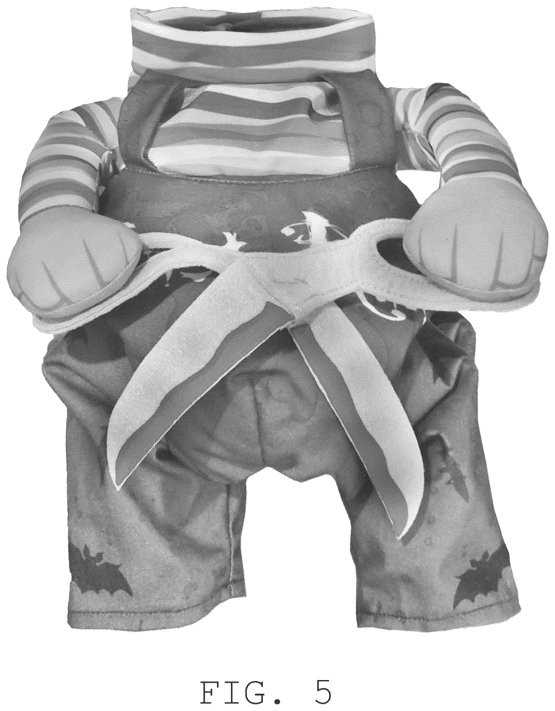 Patent USD1076269 Figure 5 – Pet costume