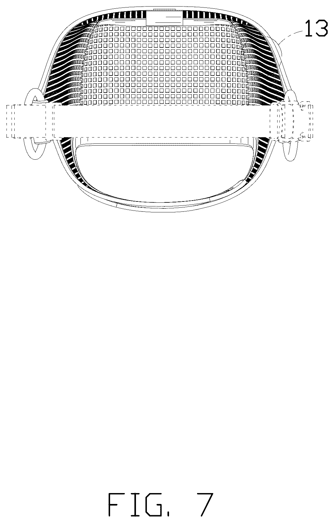 Patent USD1076271 Figure 7 – Breathable dog muzzle