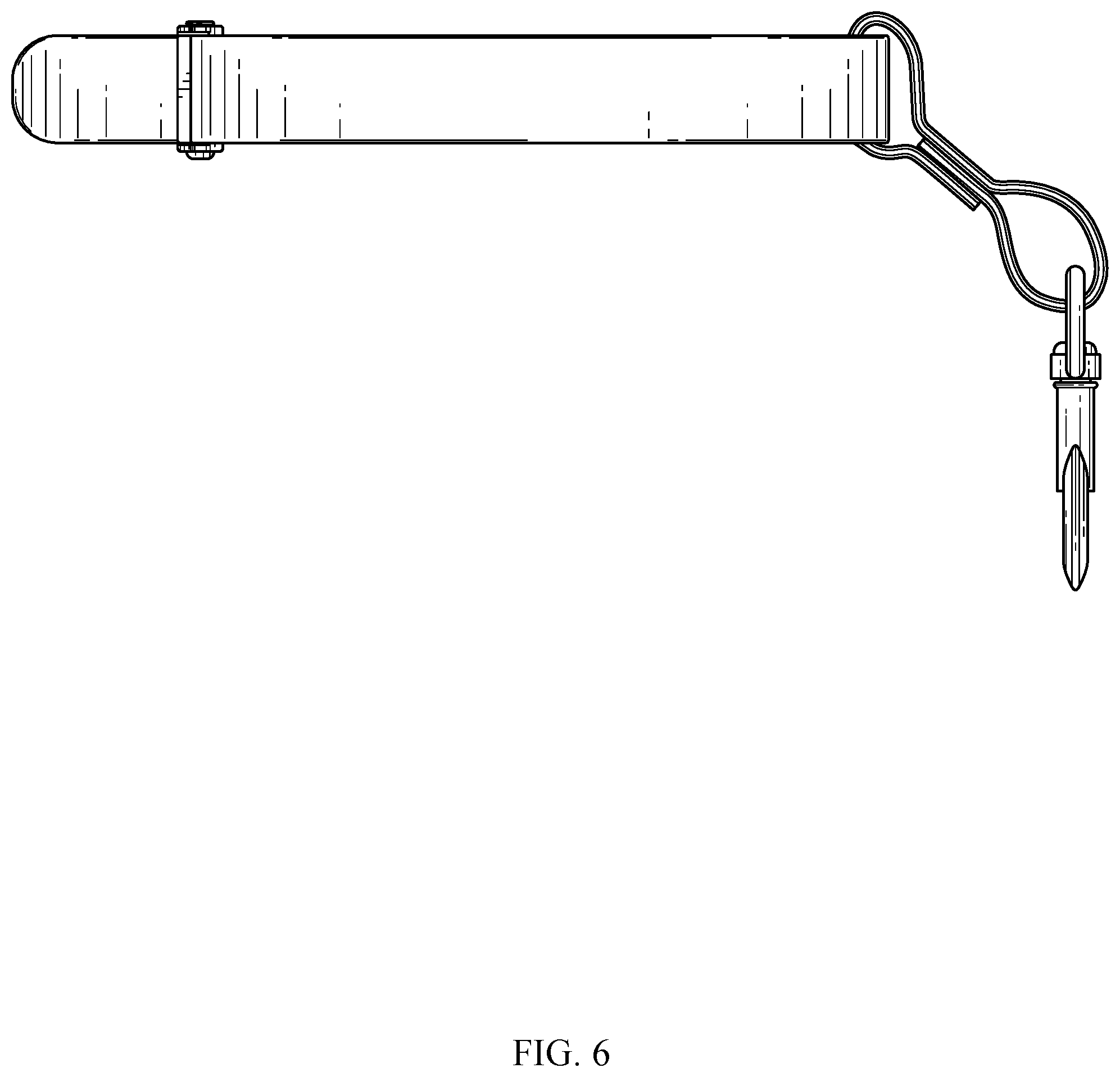 Patent USD1076272 Figure 6 – Animal grooming safety tether