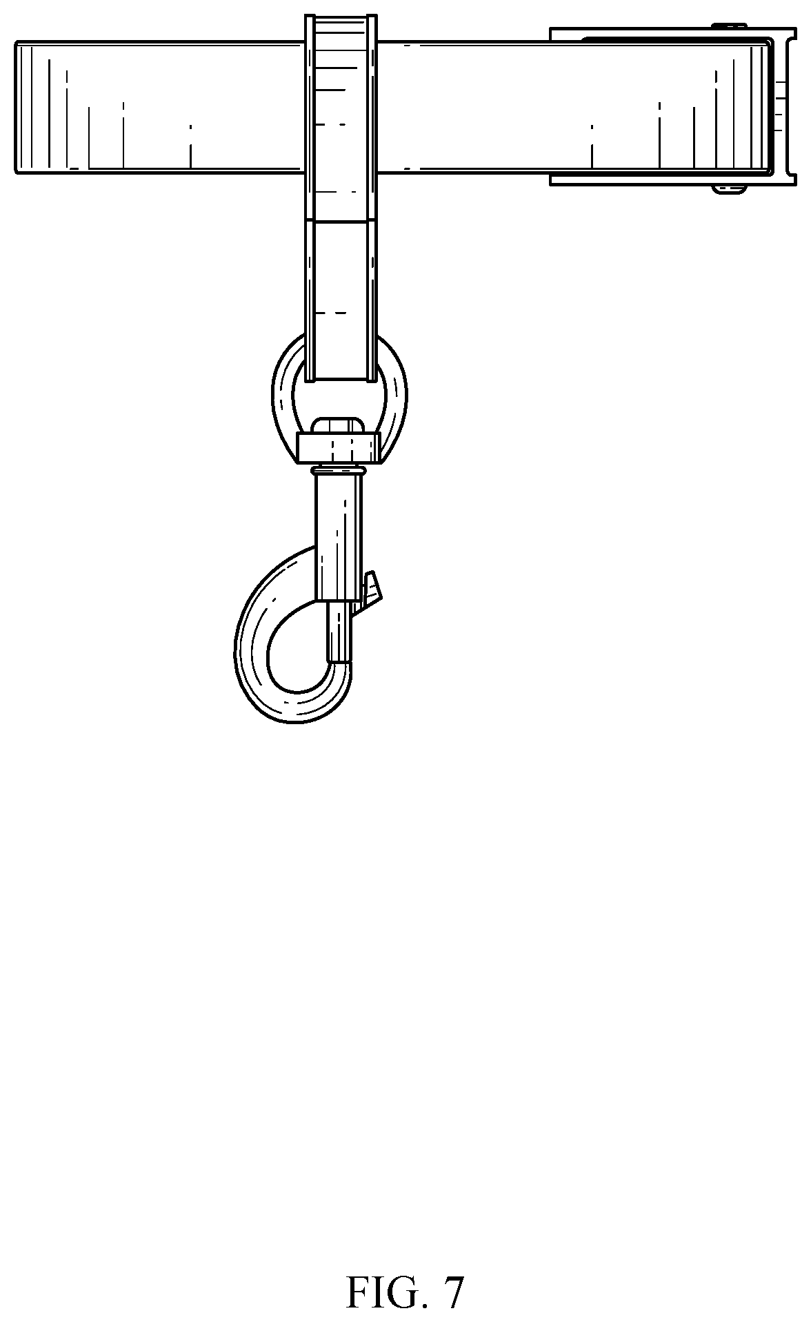 Patent USD1076272 Figure 7 – Animal grooming safety tether