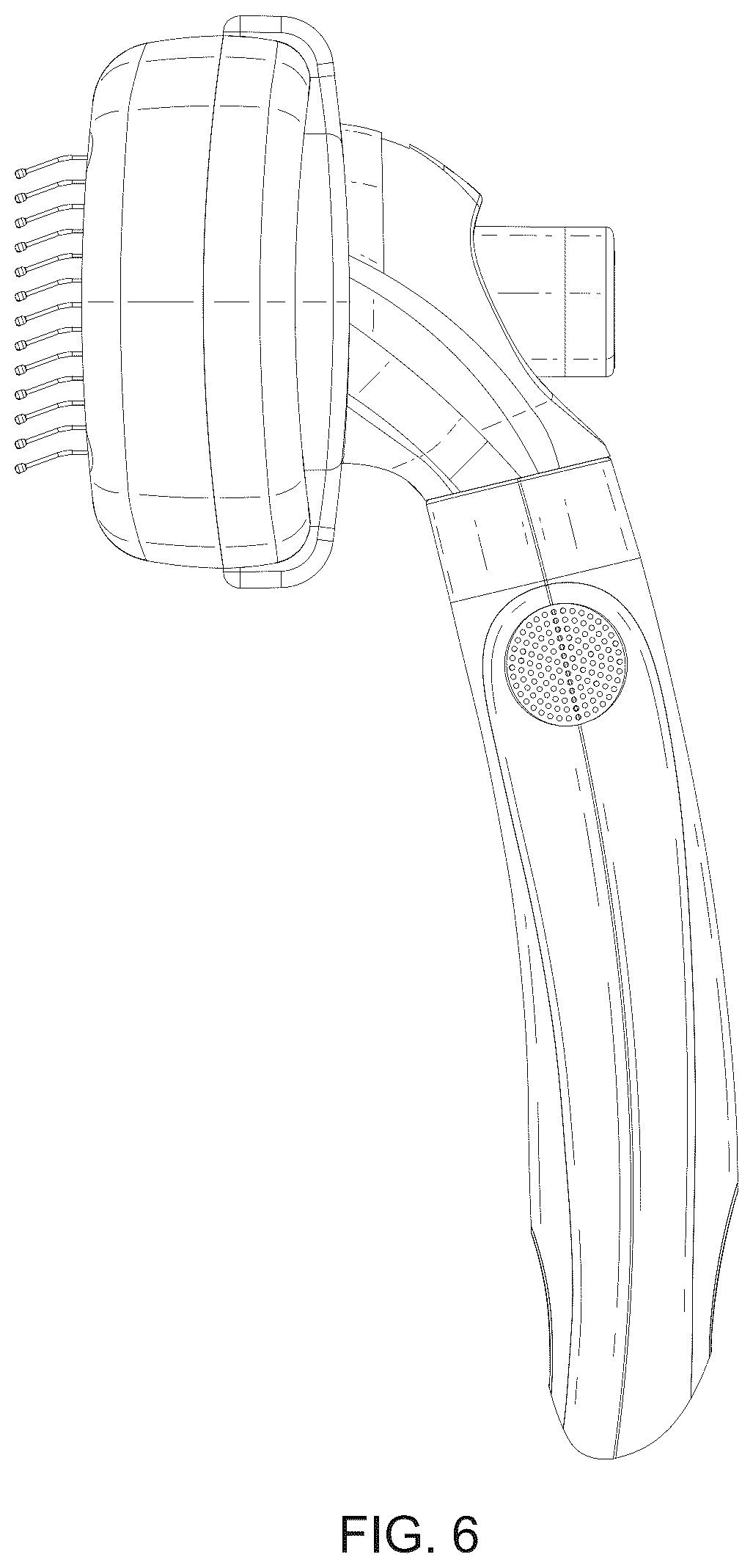 Patent USD1076273 Figure 6 – Pet comb