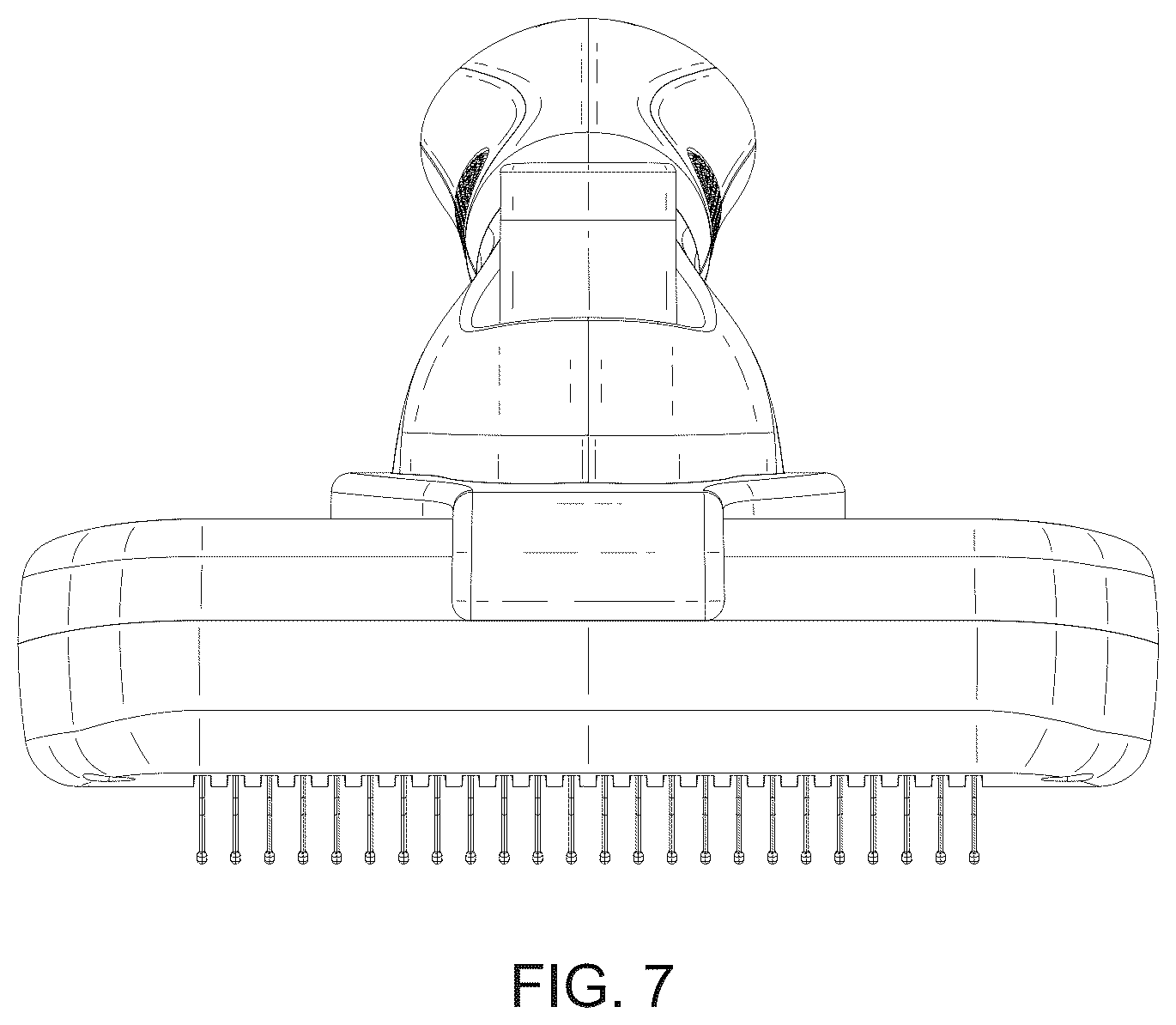 Patent USD1076273 Figure 7 – Pet comb