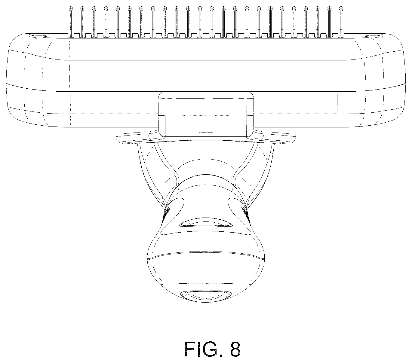 Patent USD1076273 Figure 8 – Pet comb