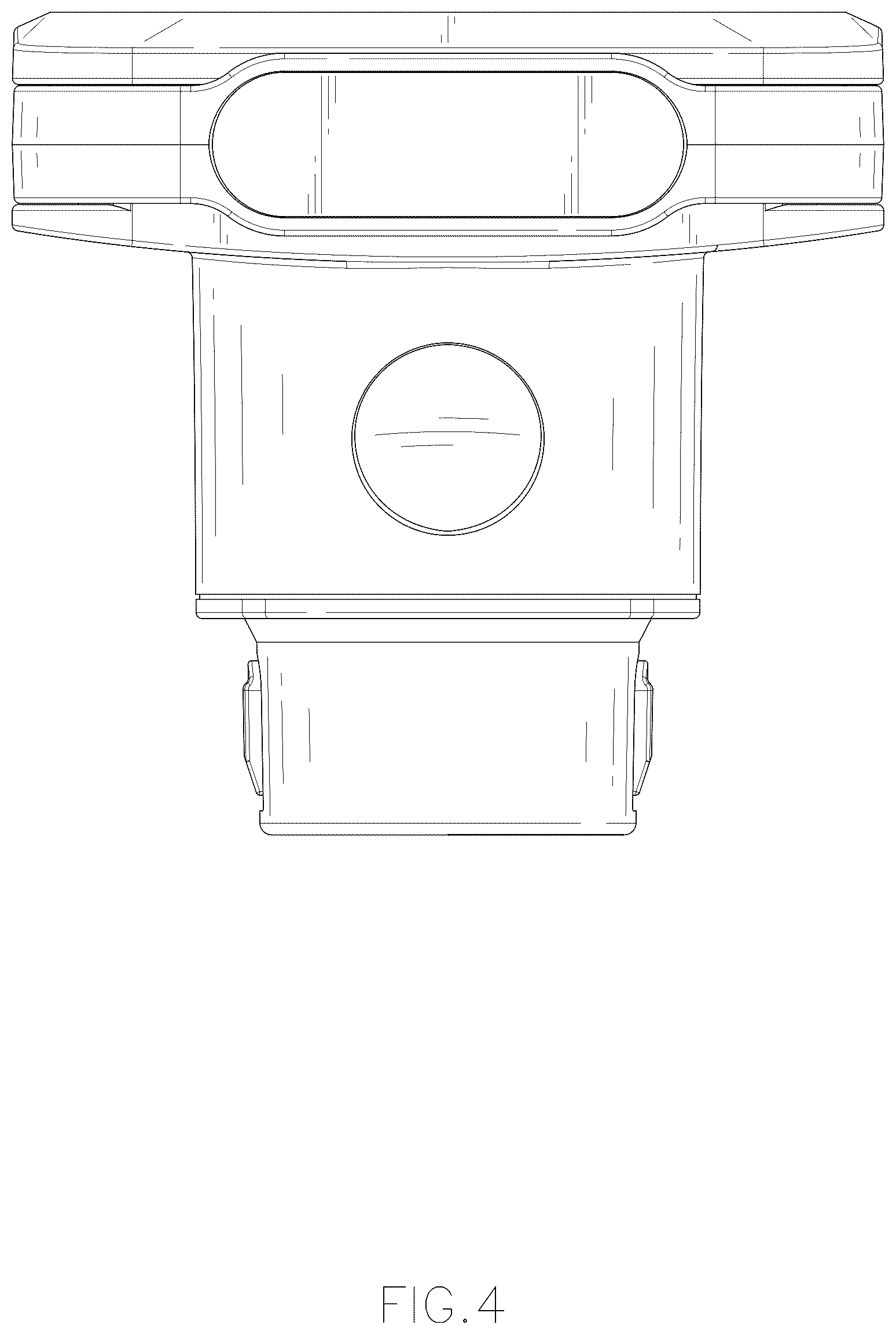 Patent USD1076274 Figure 4 – Pet brush