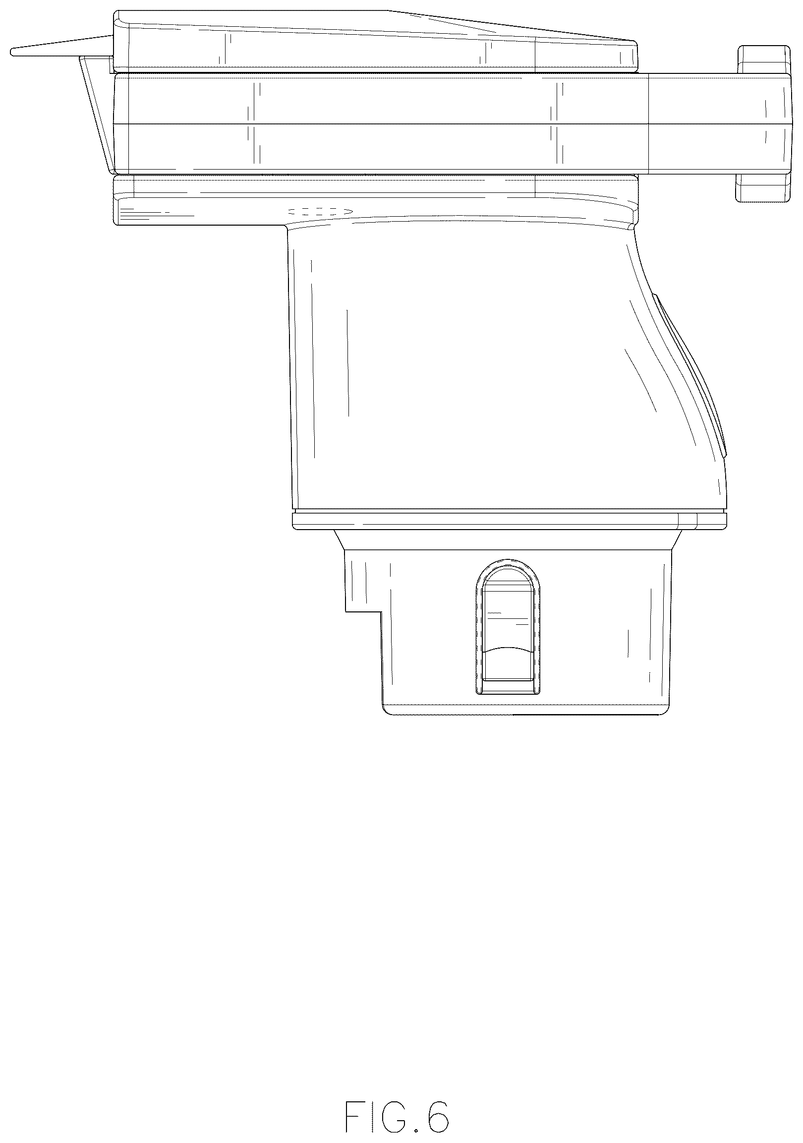 Patent USD1076274 Figure 6 – Pet brush