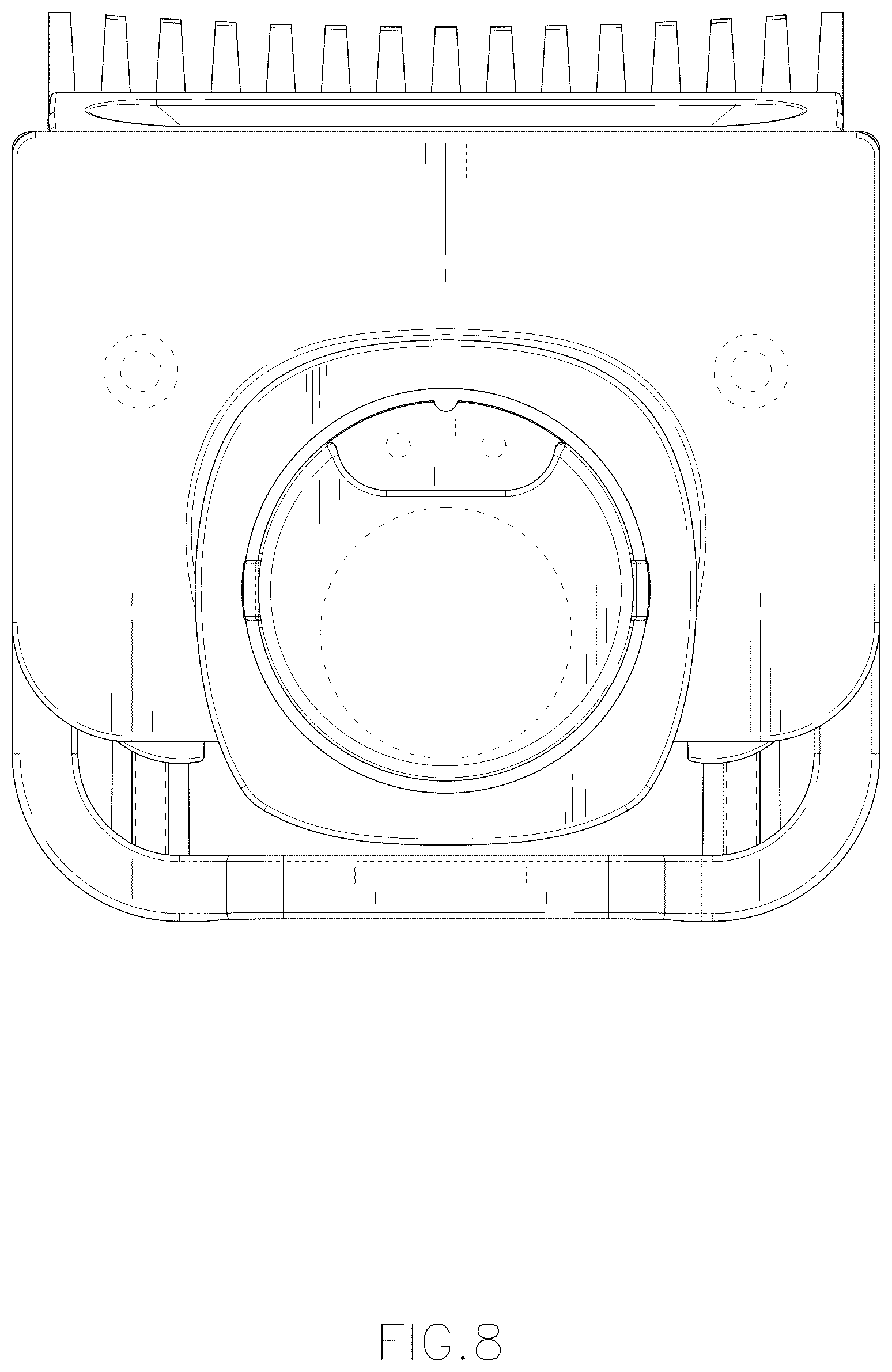 Patent USD1076274 Figure 8 – Pet brush