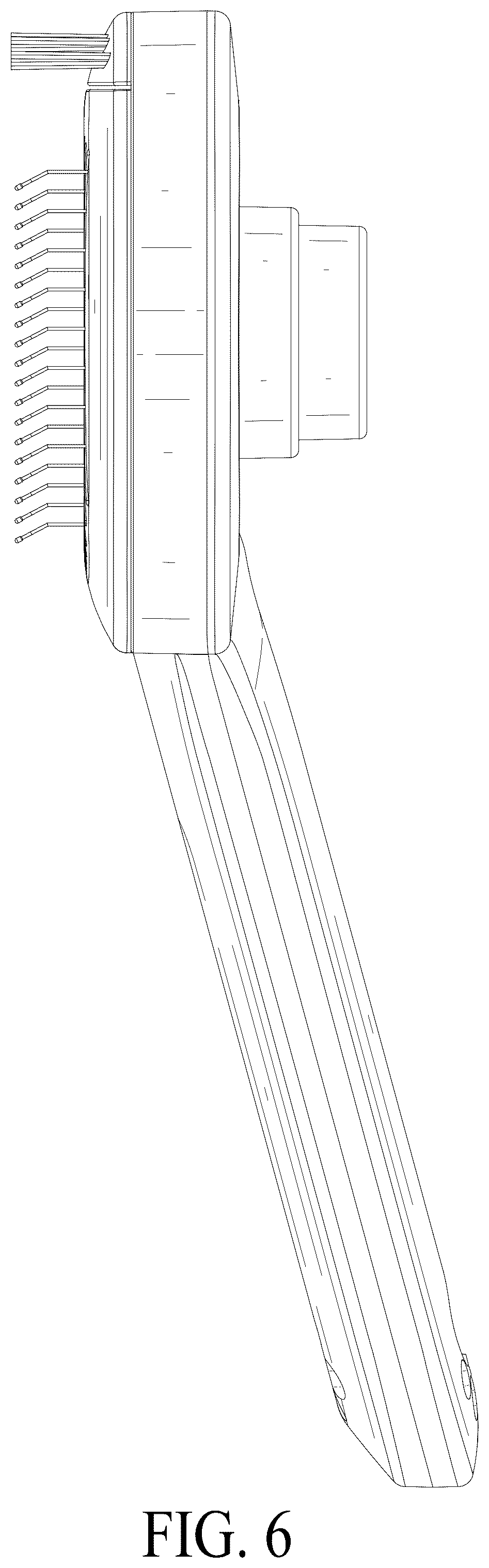 Patent USD1076275 Figure 6 – Pet comb