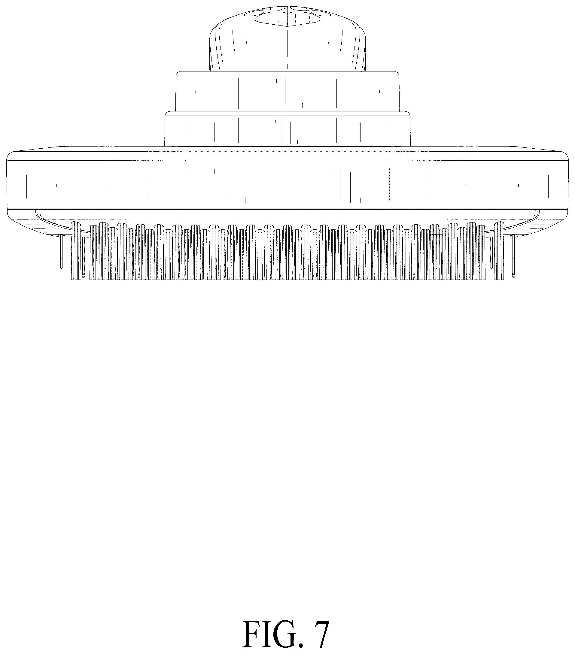 Patent USD1076275 Figure 7 – Pet comb