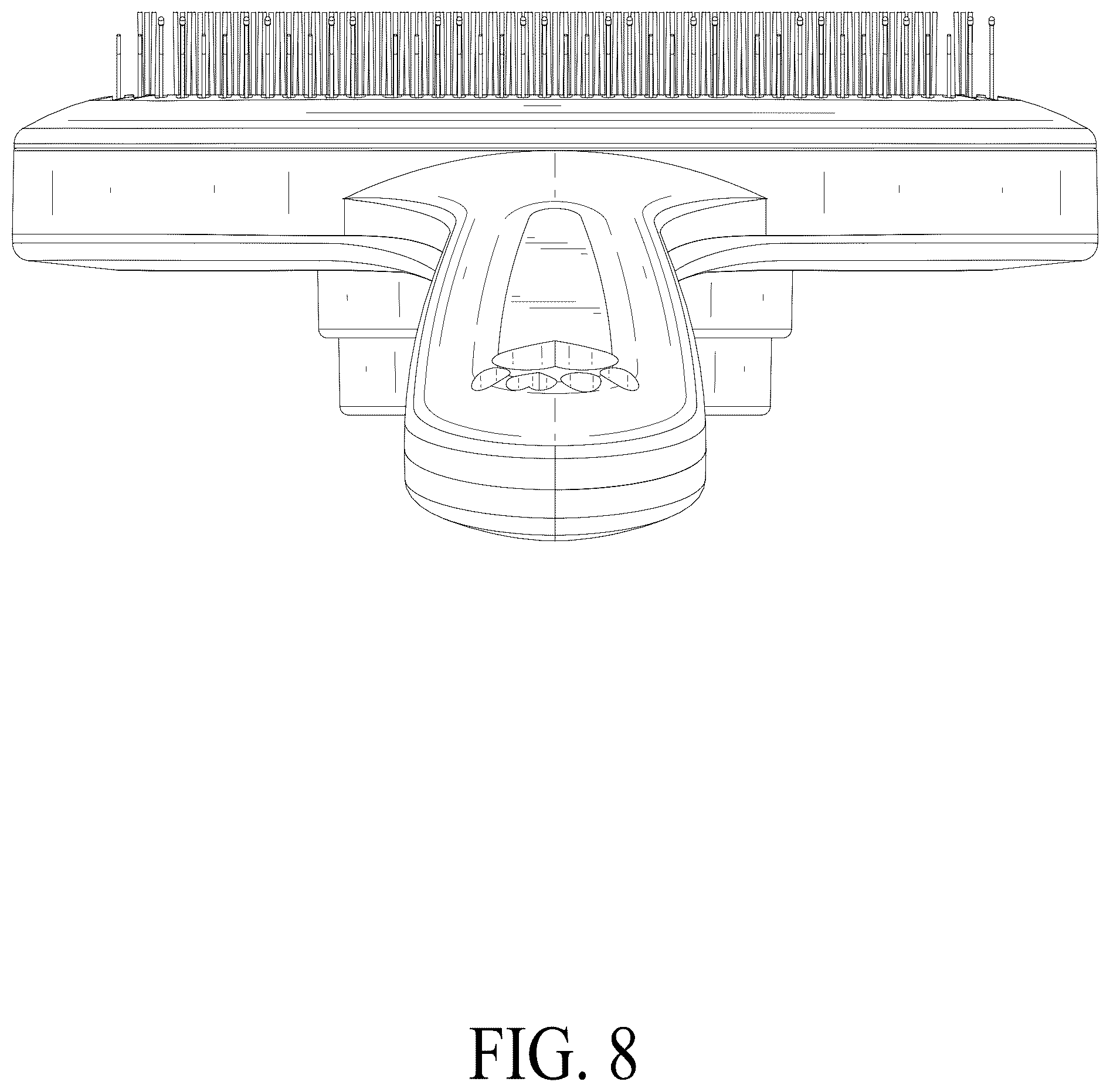 Patent USD1076275 Figure 8 – Pet comb
