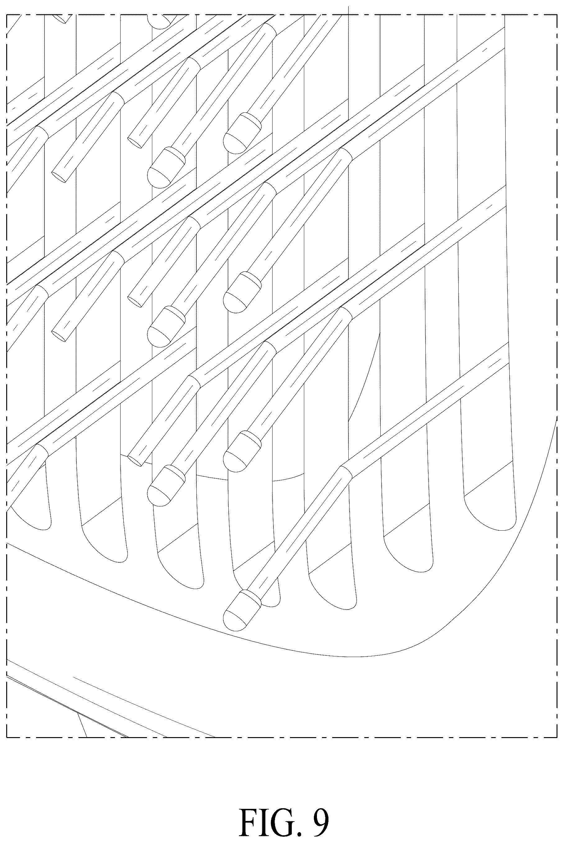 Patent USD1076275 Figure 9 – Pet comb