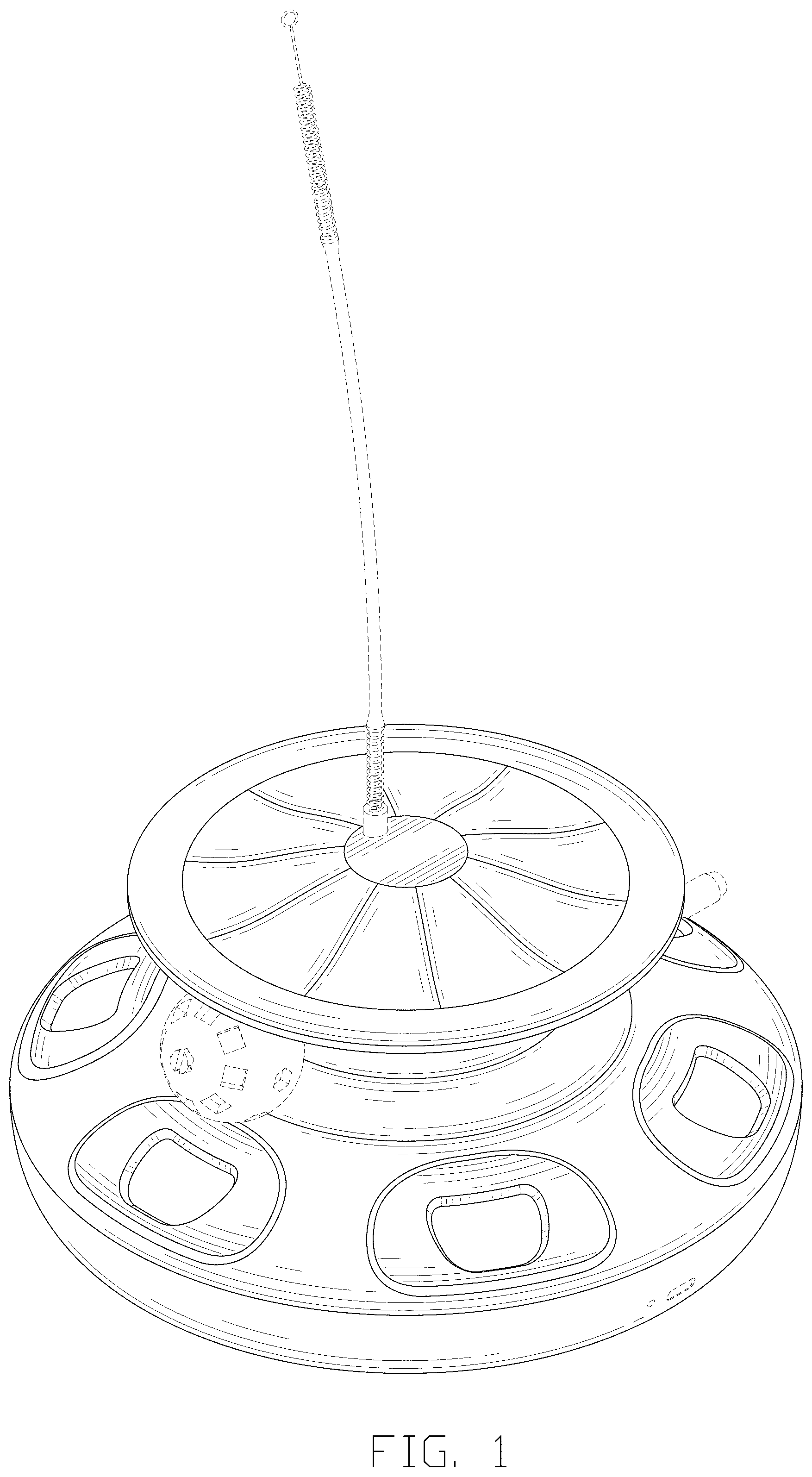 Patent USD1076276 Figure 1 – Cat toy