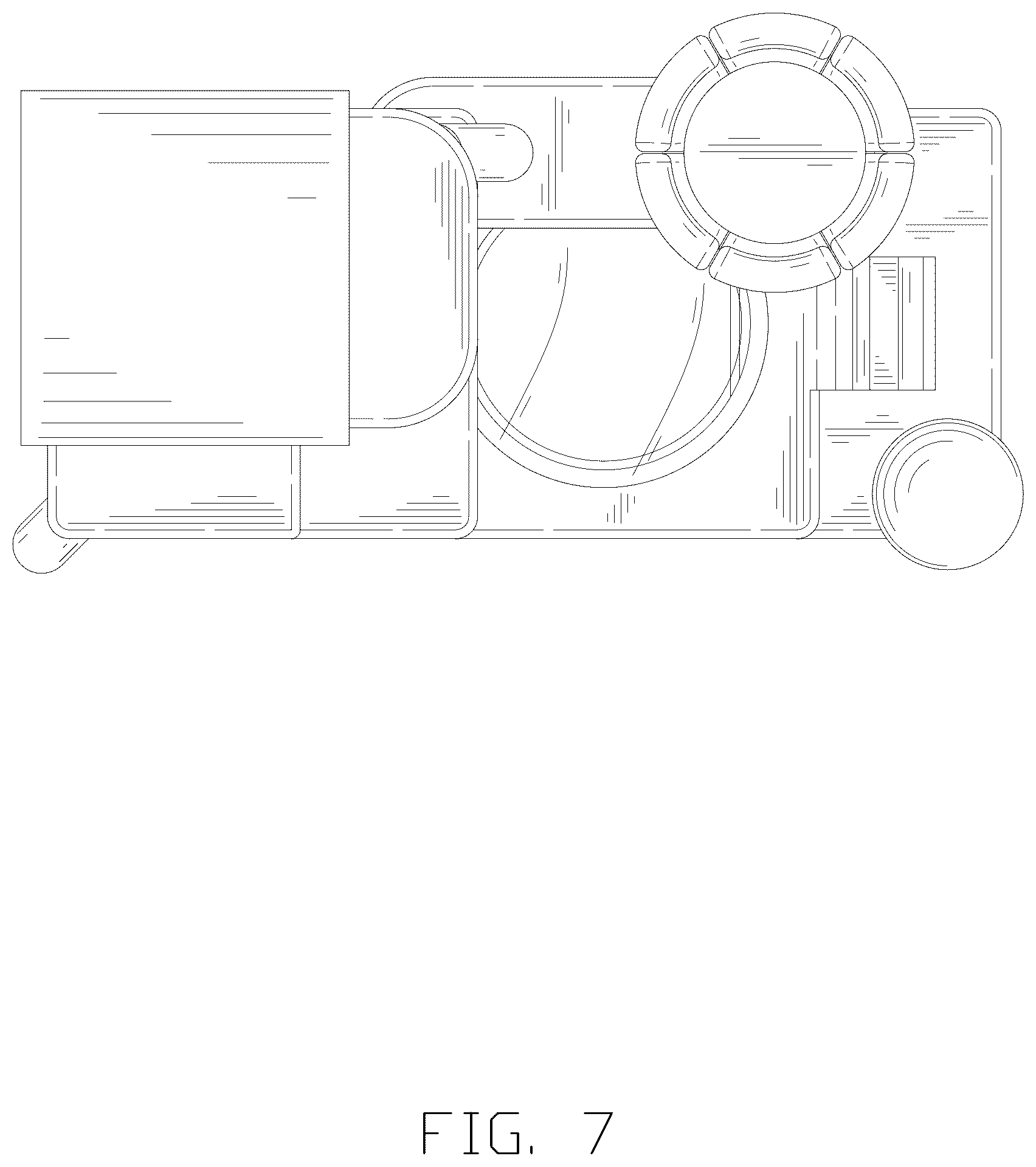 Patent USD1076277 Figure 7 – Cat tree