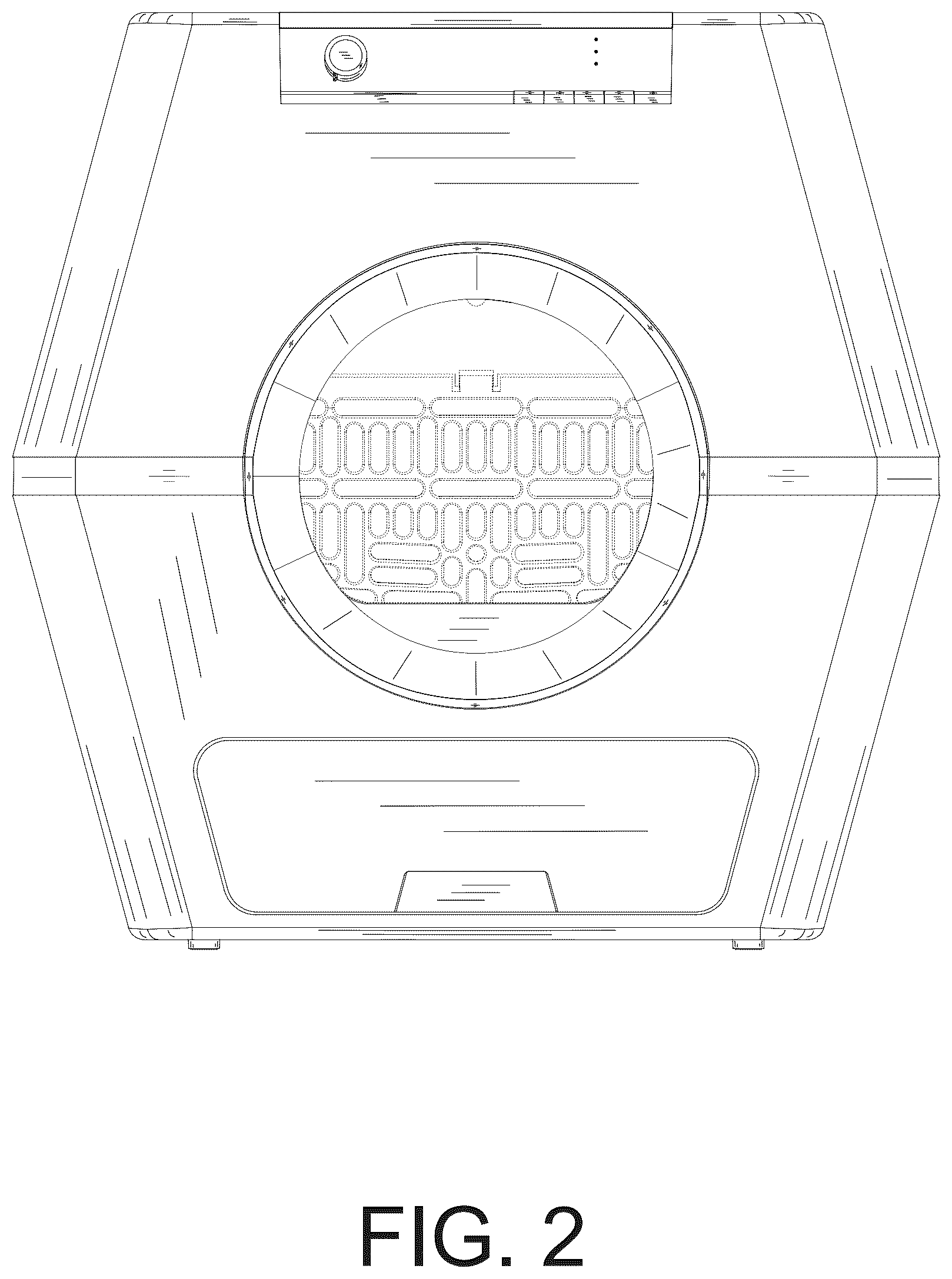 Patent USD1076279 Figure 2 – Cat litter box
