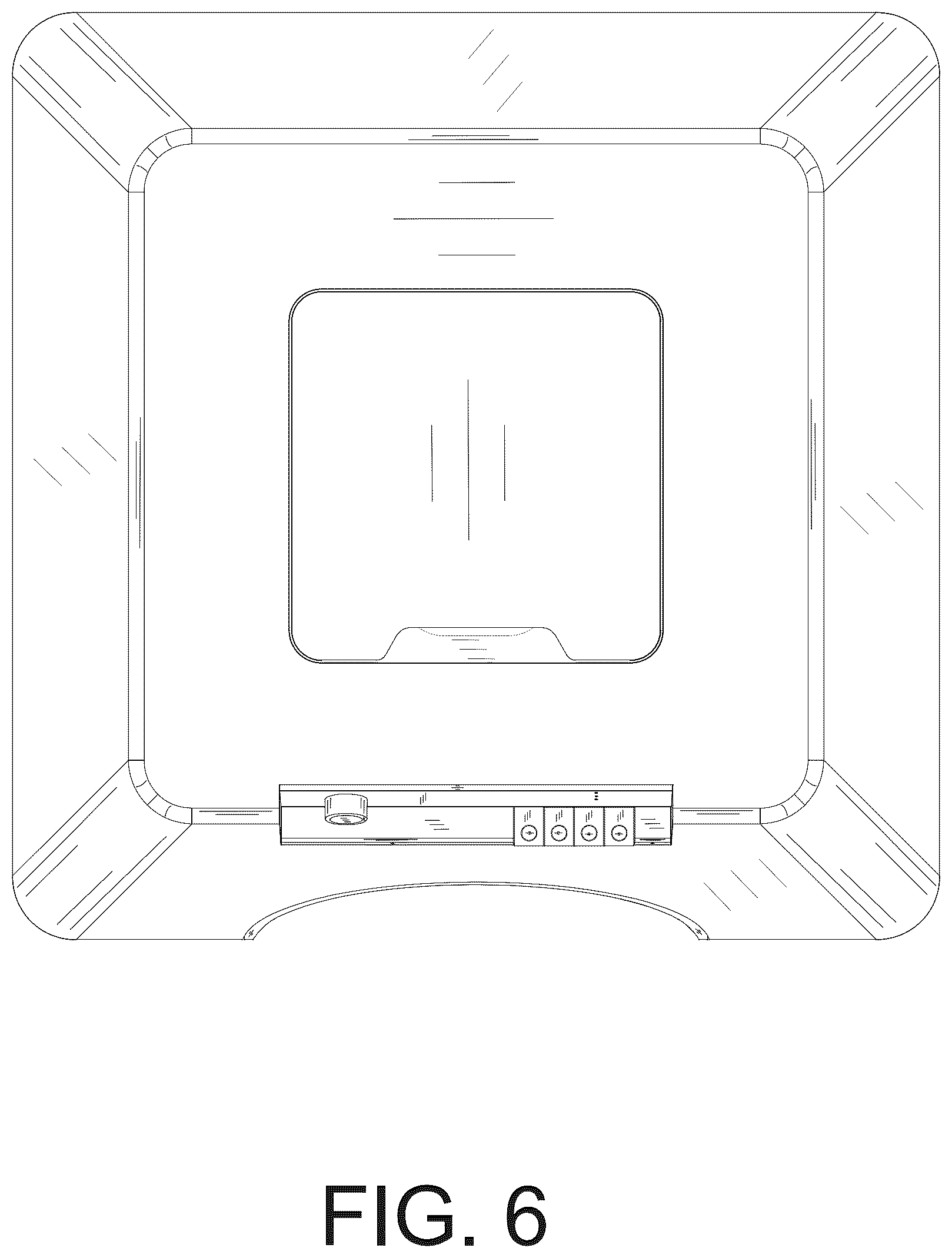 Patent USD1076279 Figure 6 – Cat litter box