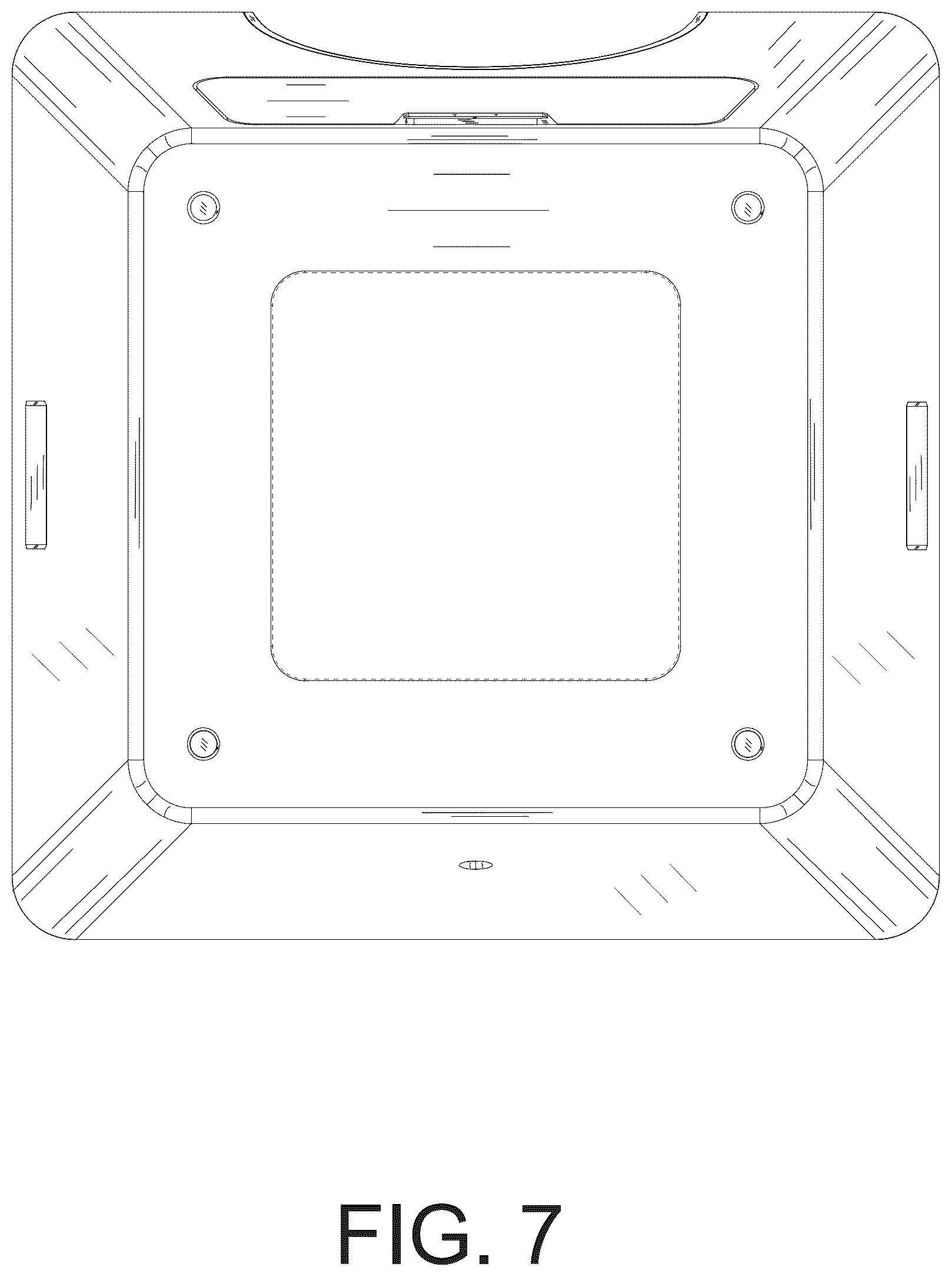 Patent USD1076279 Figure 7 – Cat litter box