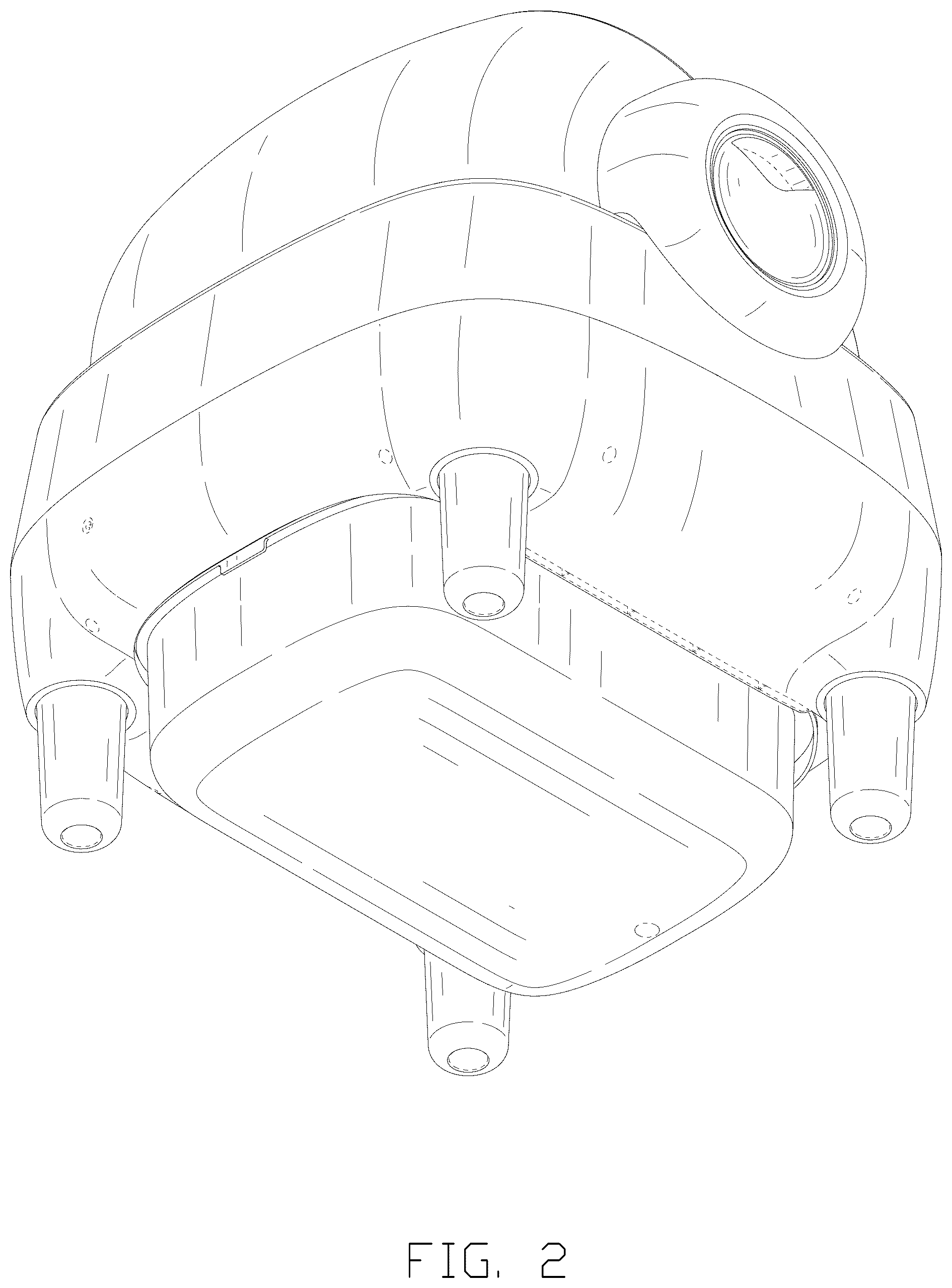 Patent USD1076280 Figure 2 – Litter box