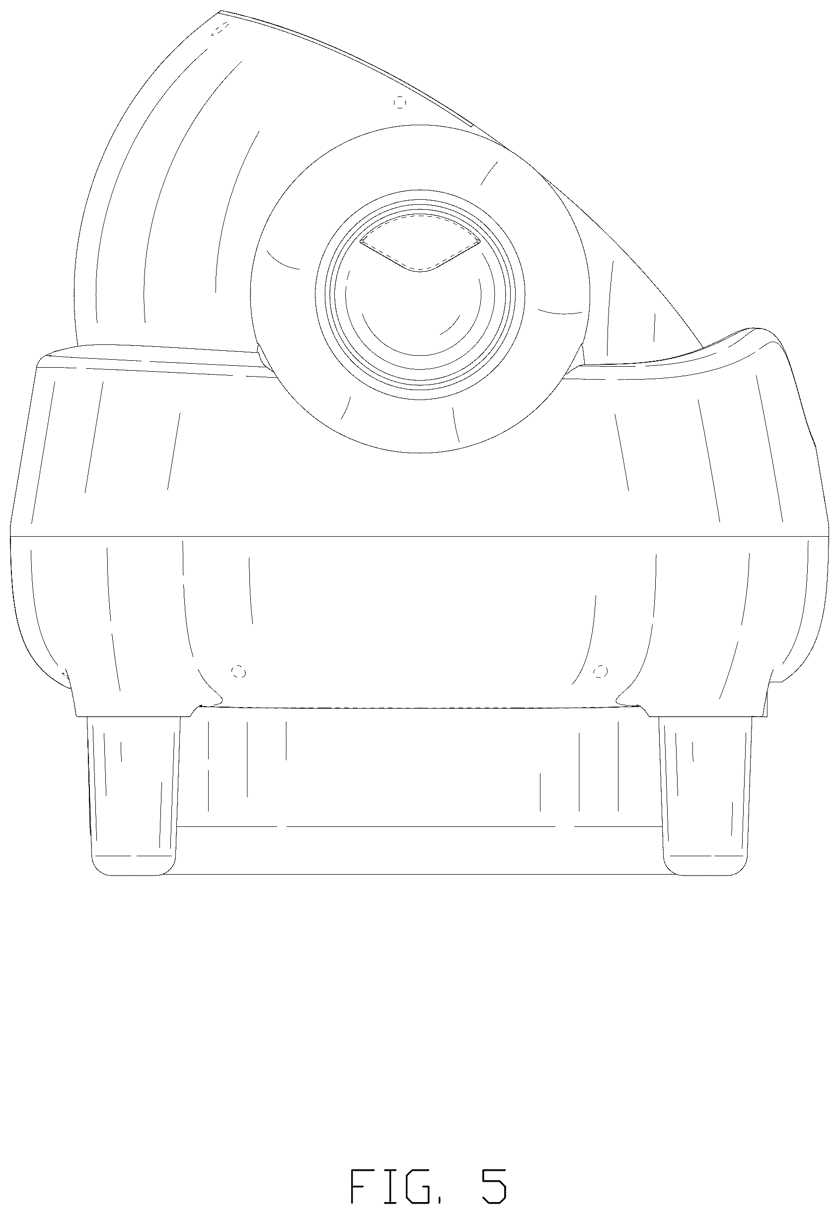 Patent USD1076280 Figure 5 – Litter box