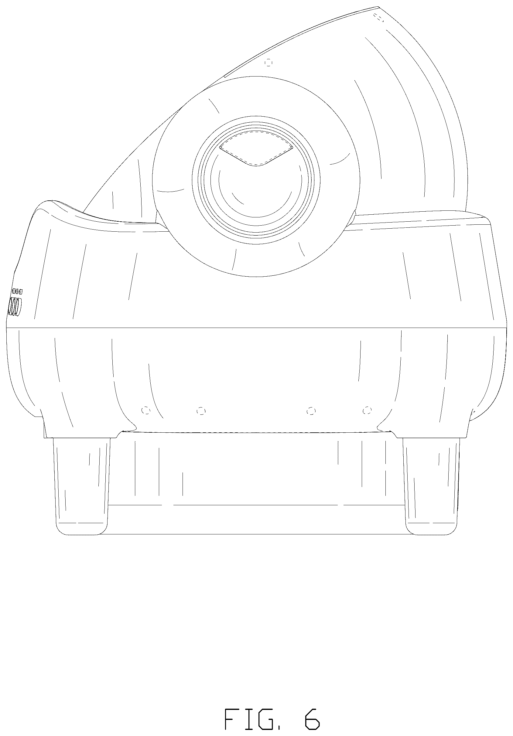 Patent USD1076280 Figure 6 – Litter box