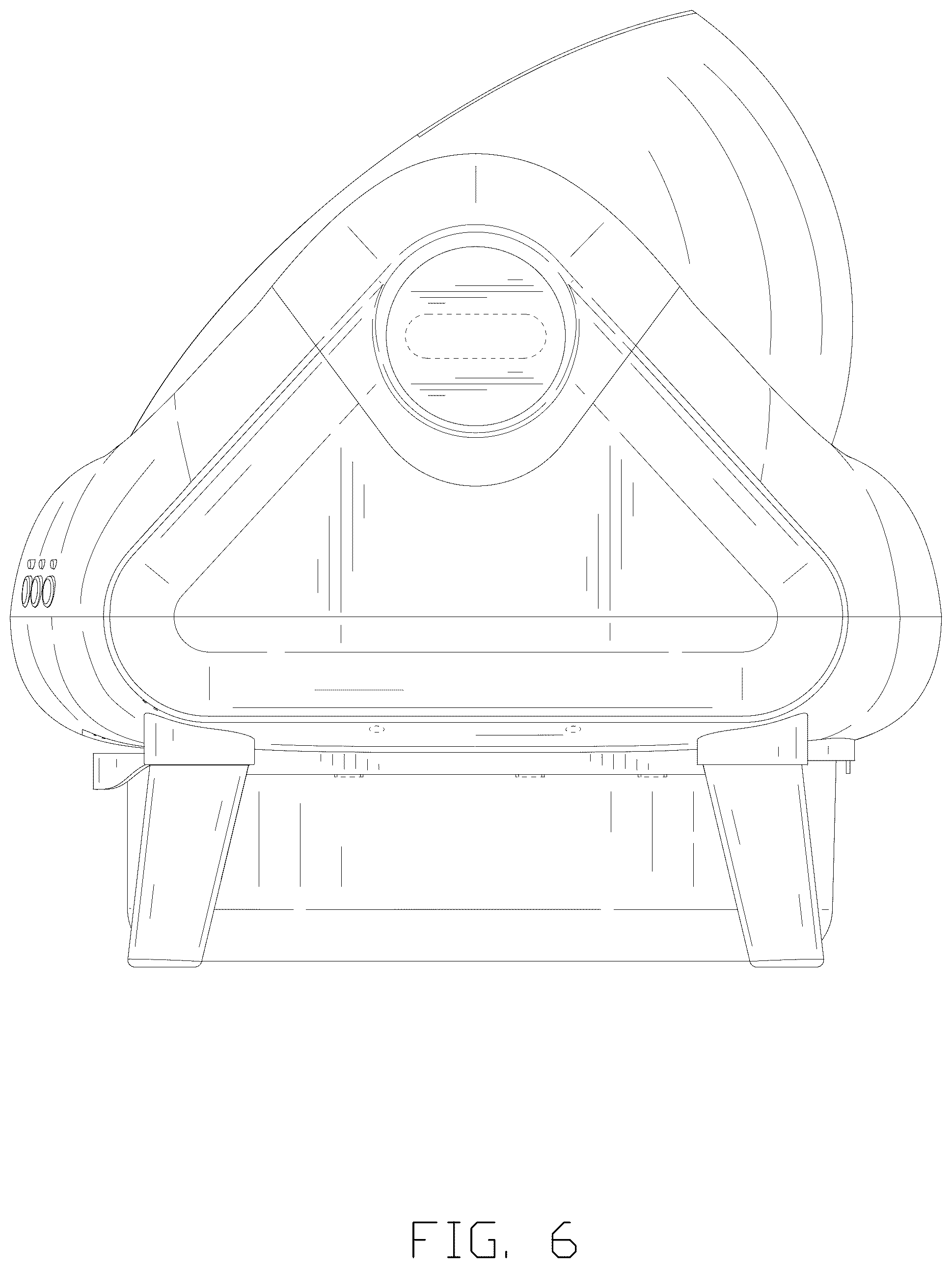 Patent USD1076281 Figure 6 – Litter box