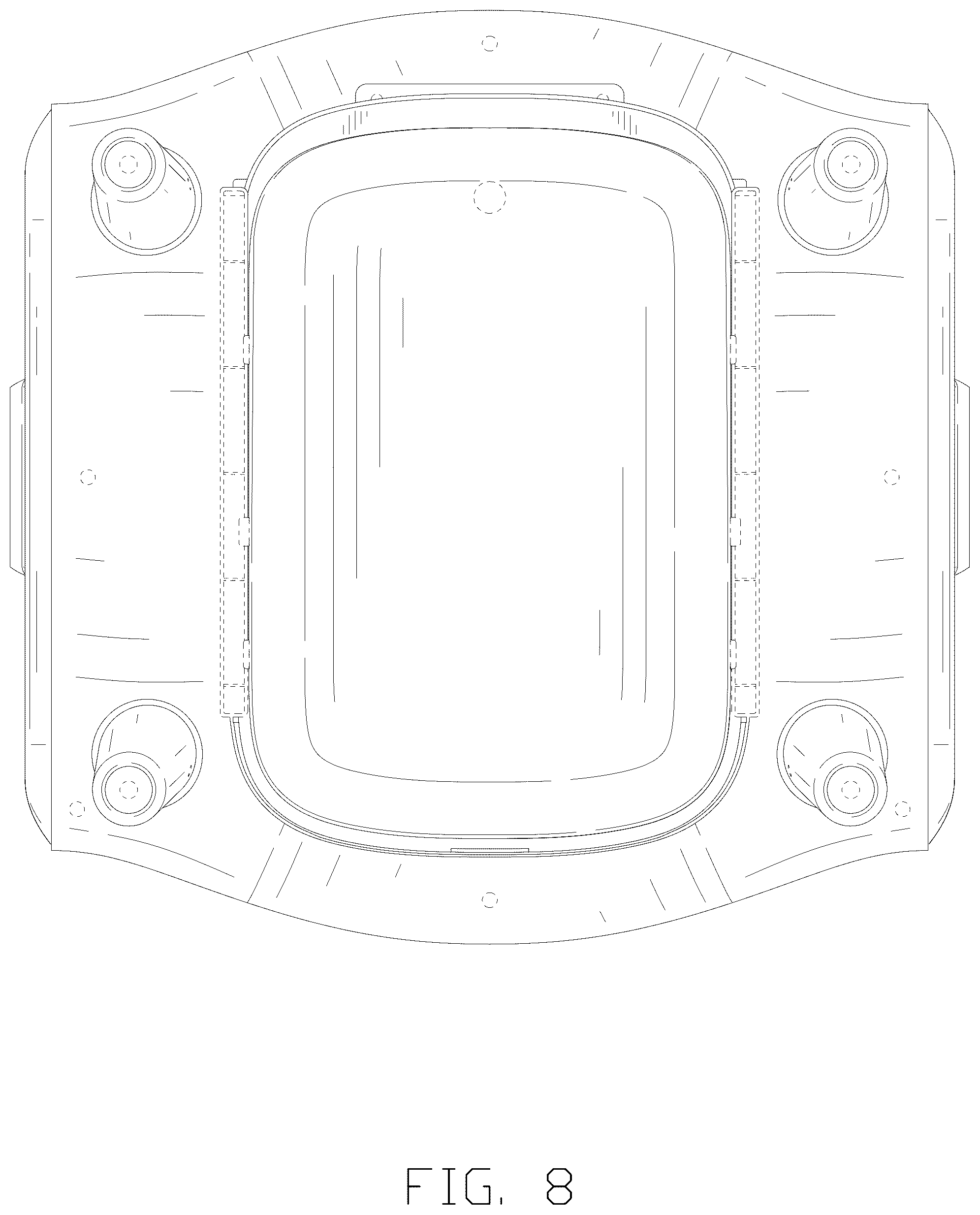Patent USD1076281 Figure 8 – Litter box