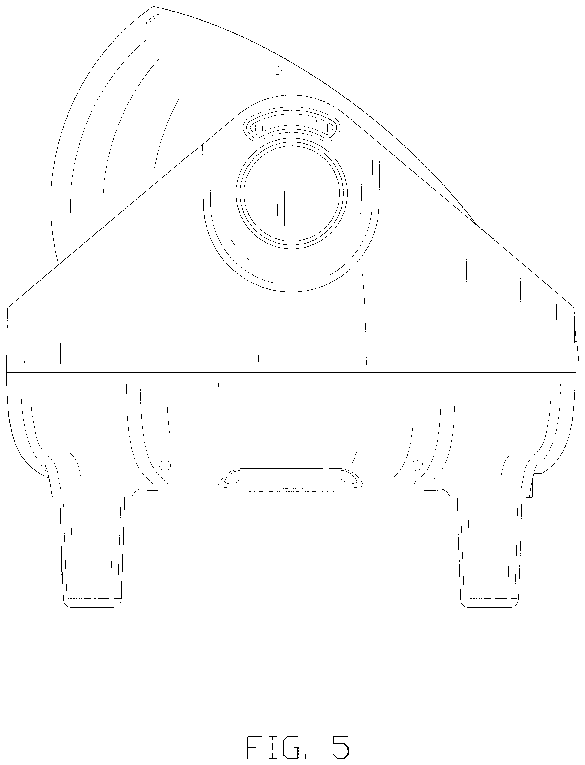 Patent USD1076282 Figure 5 – Litter box