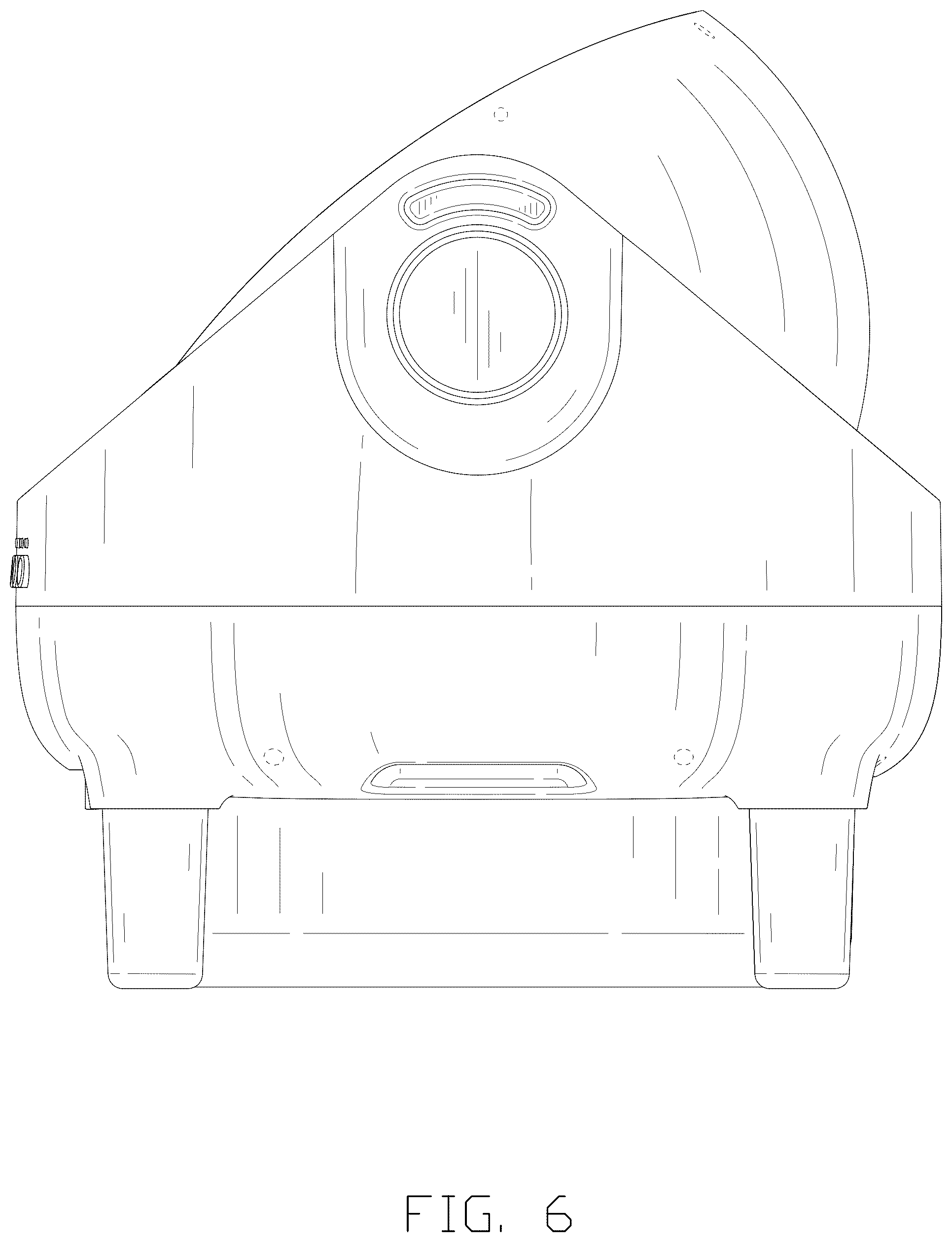 Patent USD1076282 Figure 6 – Litter box