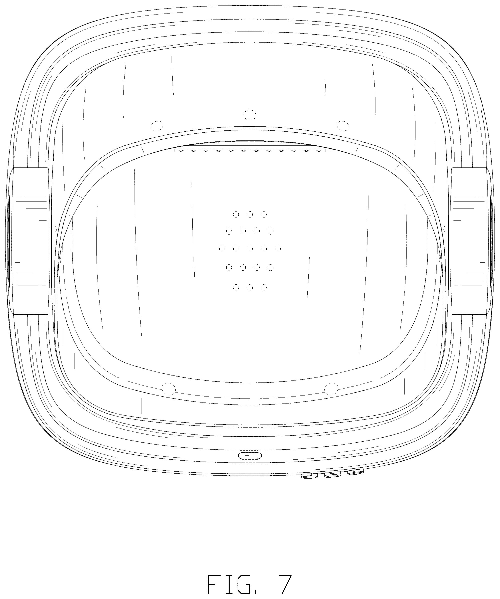 Patent USD1076282 Figure 7 – Litter box