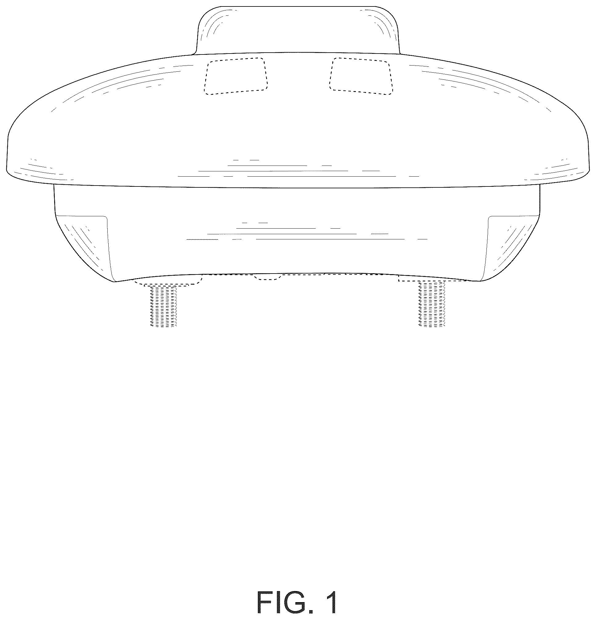 Patent USD1076283 Figure 1 – Receiver for dog training collar