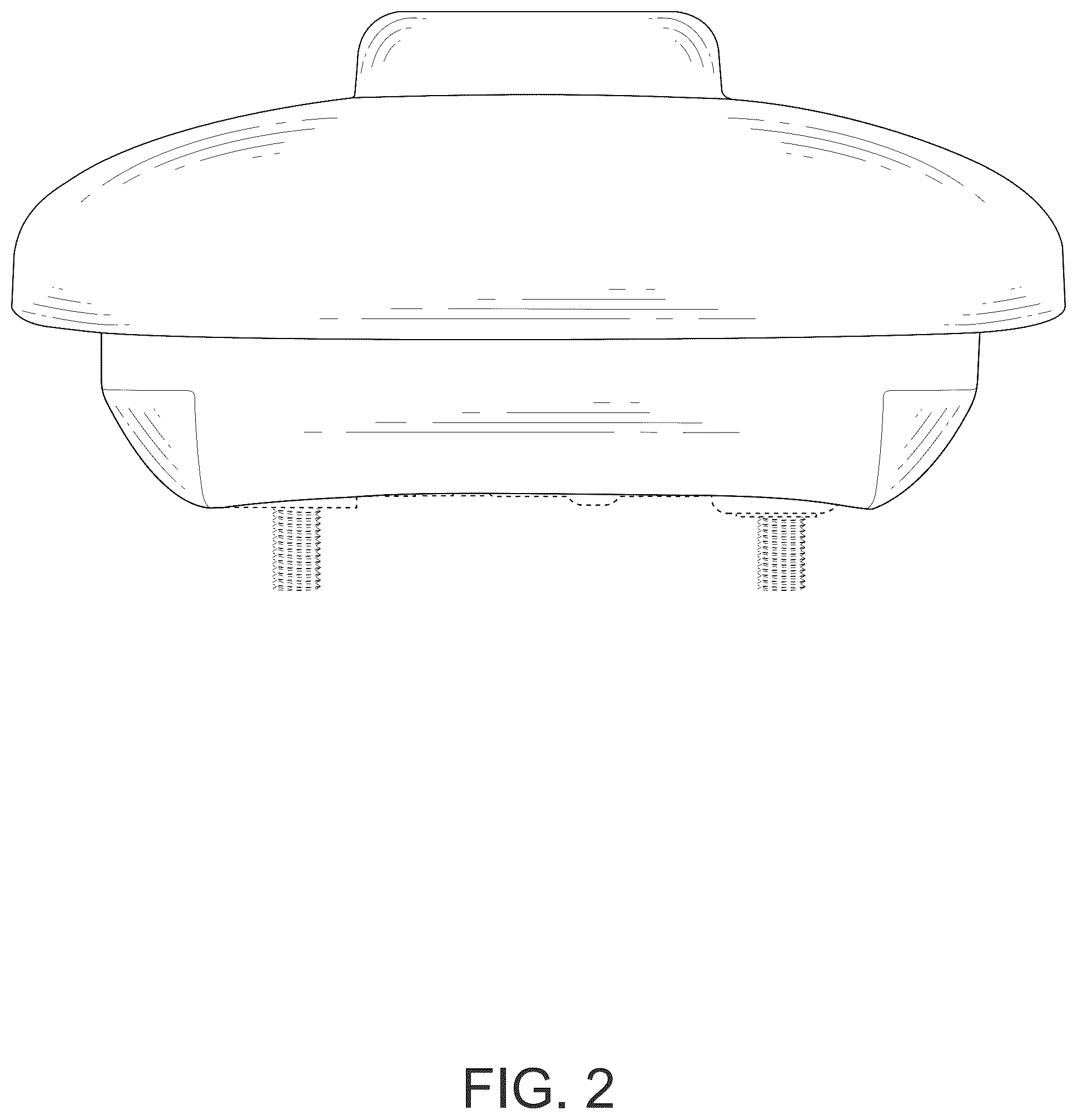 Patent USD1076283 Figure 2 – Receiver for dog training collar