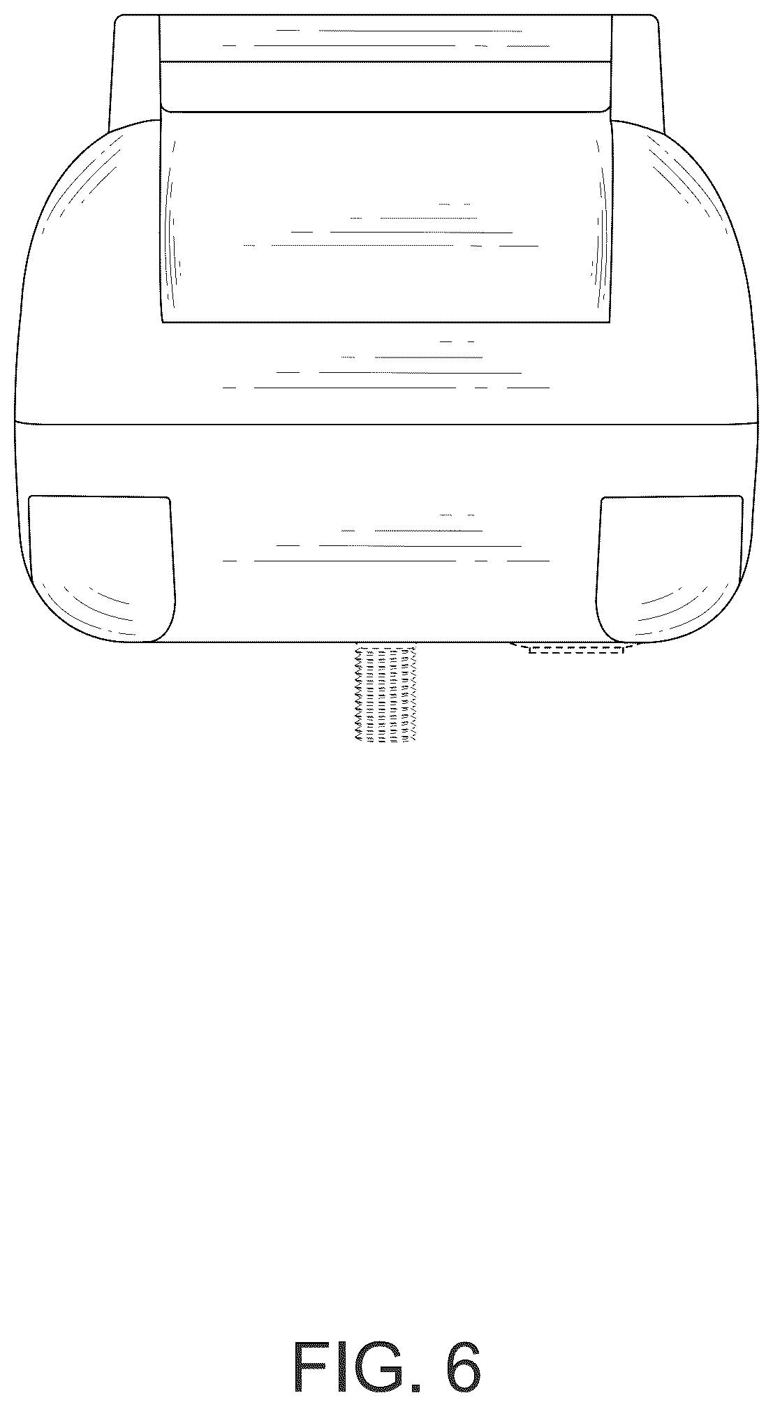 Patent USD1076283 Figure 6 – Receiver for dog training collar
