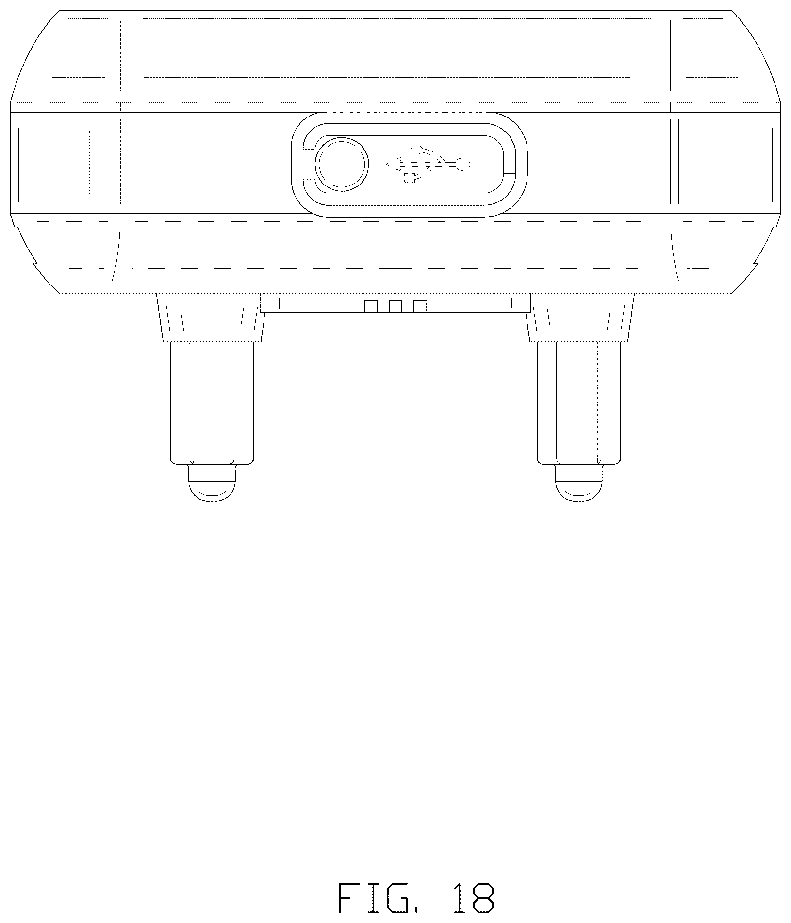 Patent USD1076287 Figure 18 – Dog training device set