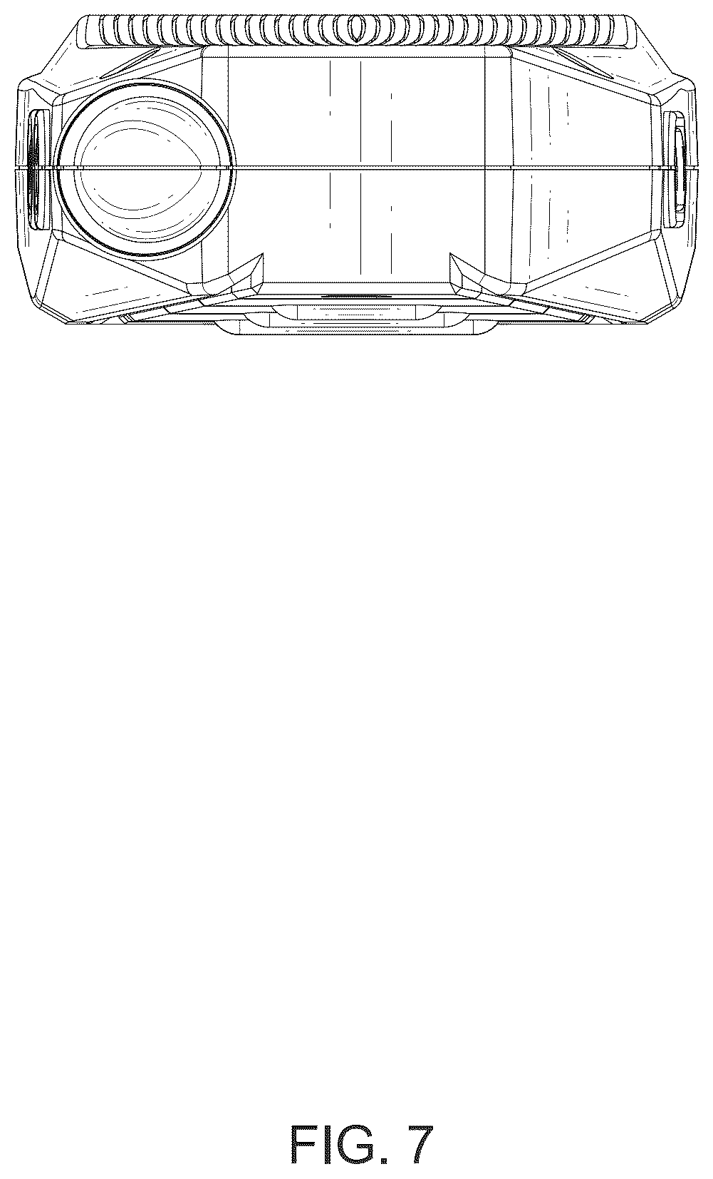 Patent USD1076288 Figure 7 – Remote control for dog training collar device
