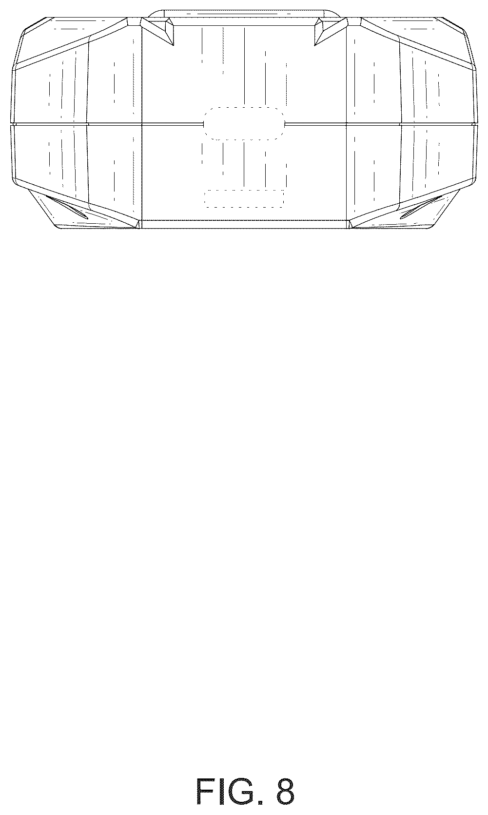 Patent USD1076288 Figure 8 – Remote control for dog training collar device