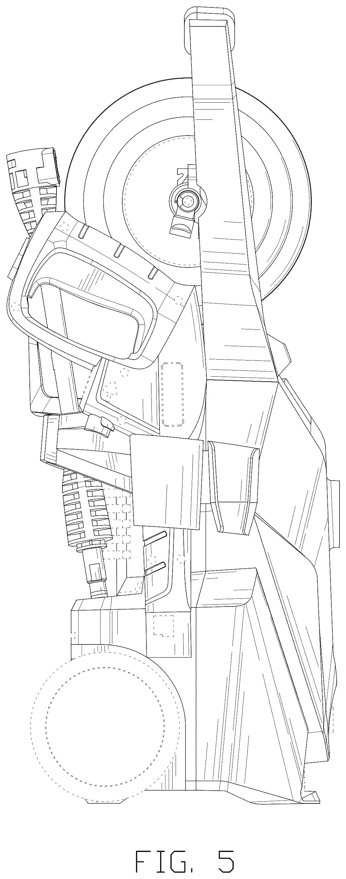 Patent USD1076289 Figure 5 – Electric pressure washer