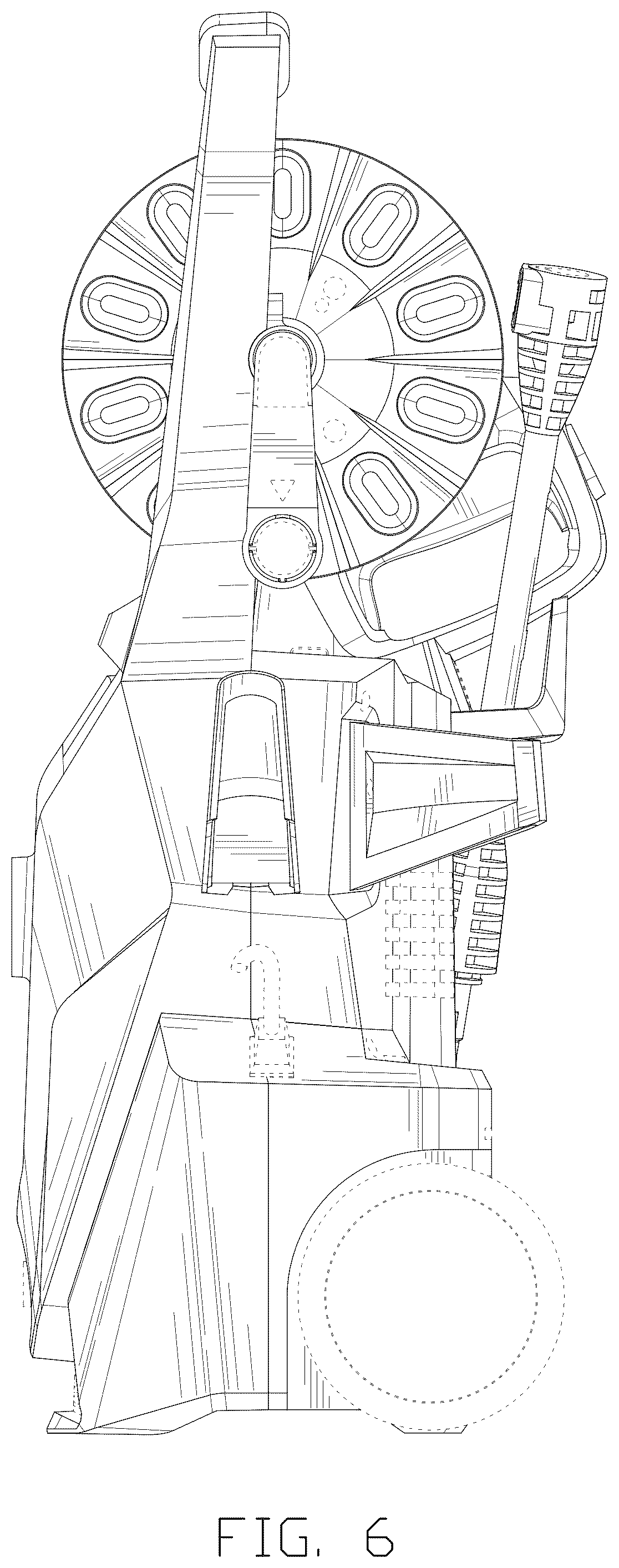 Patent USD1076289 Figure 6 – Electric pressure washer