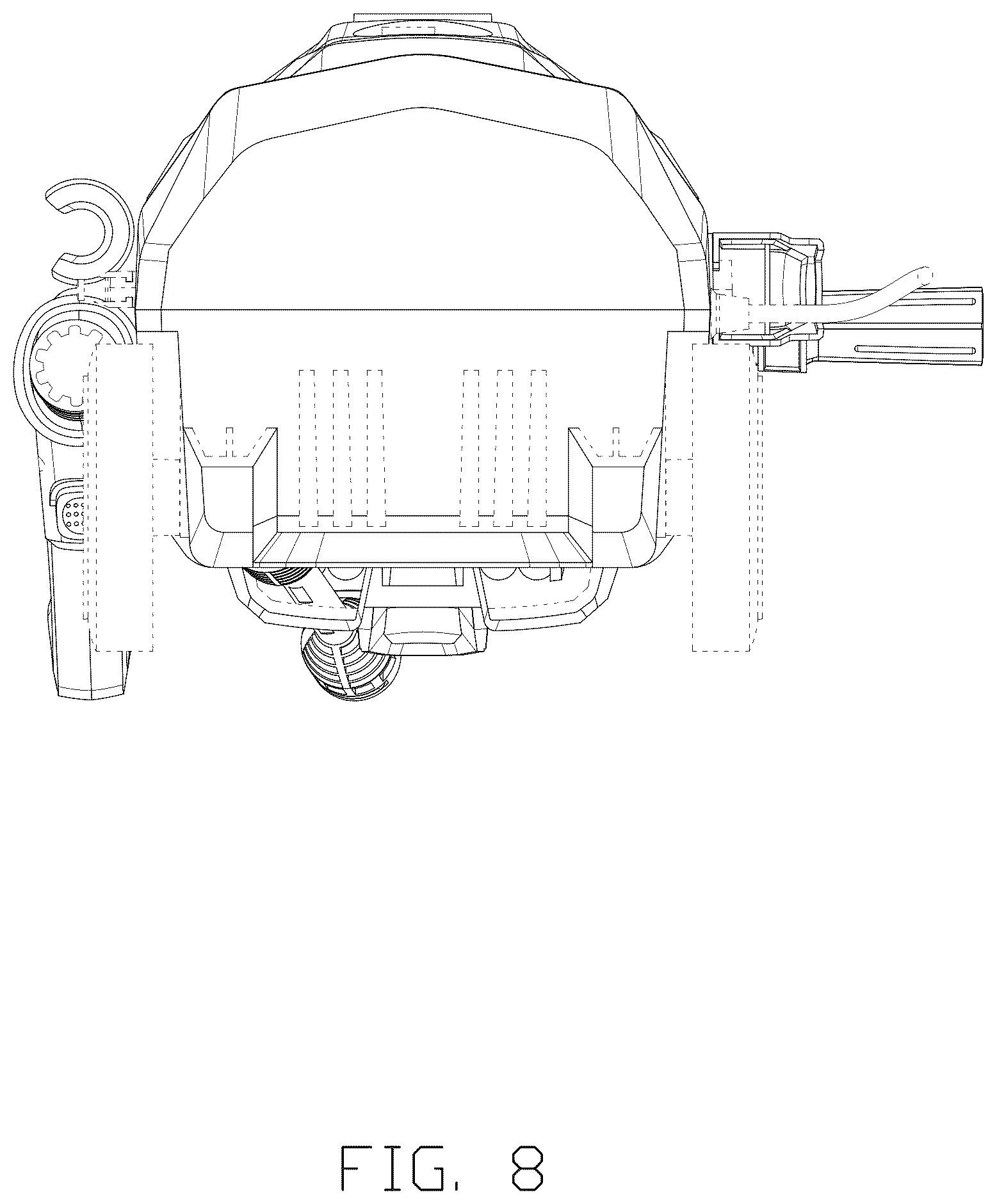 Patent USD1076289 Figure 8 – Electric pressure washer