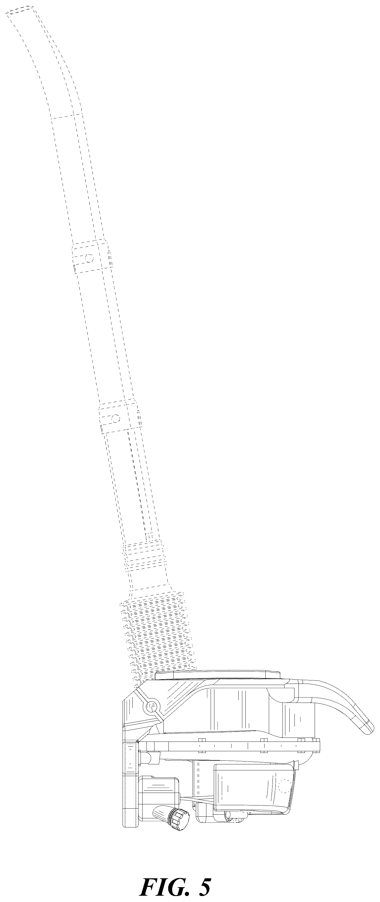 Patent USD1076290 Figure 5 – Blower